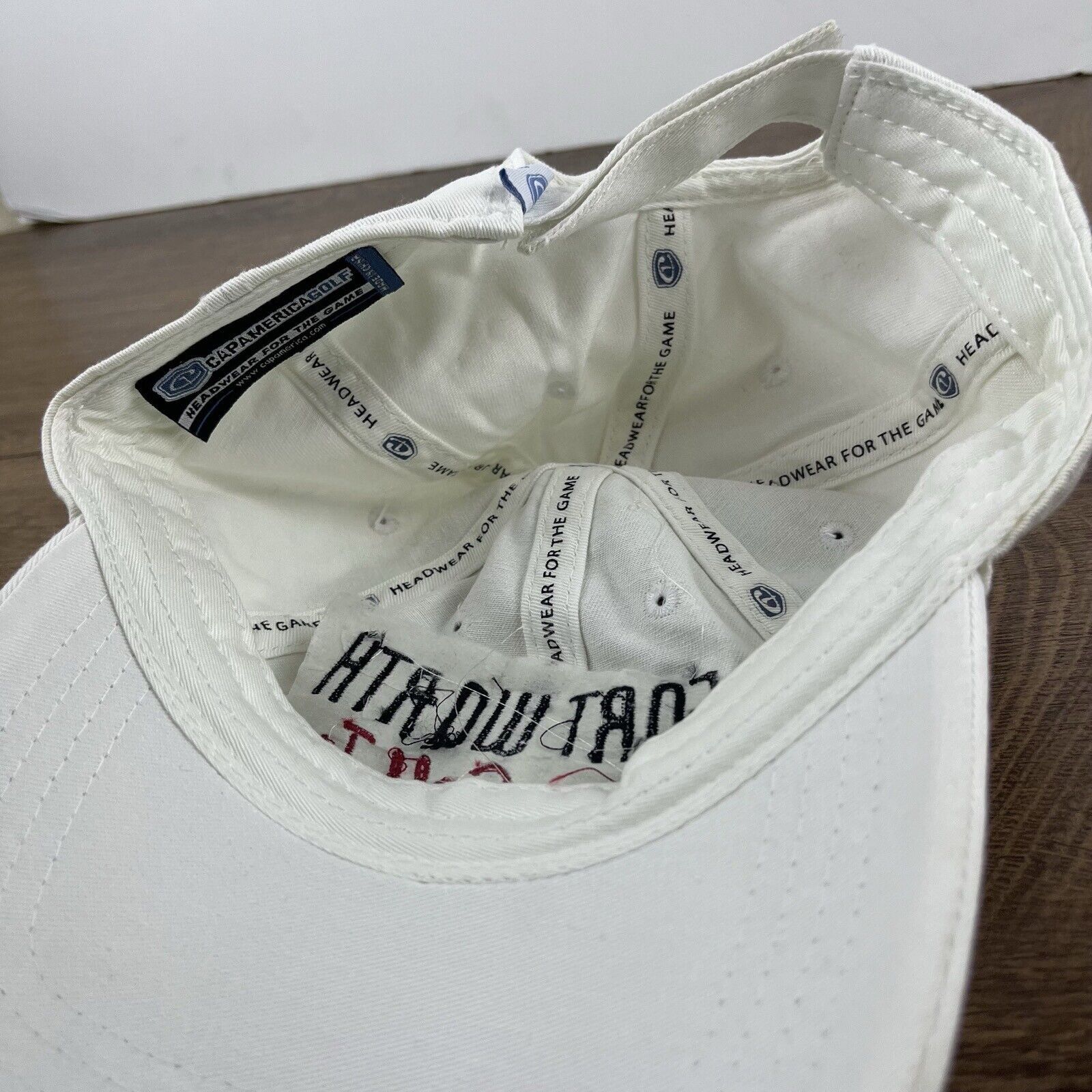Other Fort Worth Hat Junior Golf Tour Hat White Cap Hat Adjustable Size ONE SIZE - 13 Thumbnail