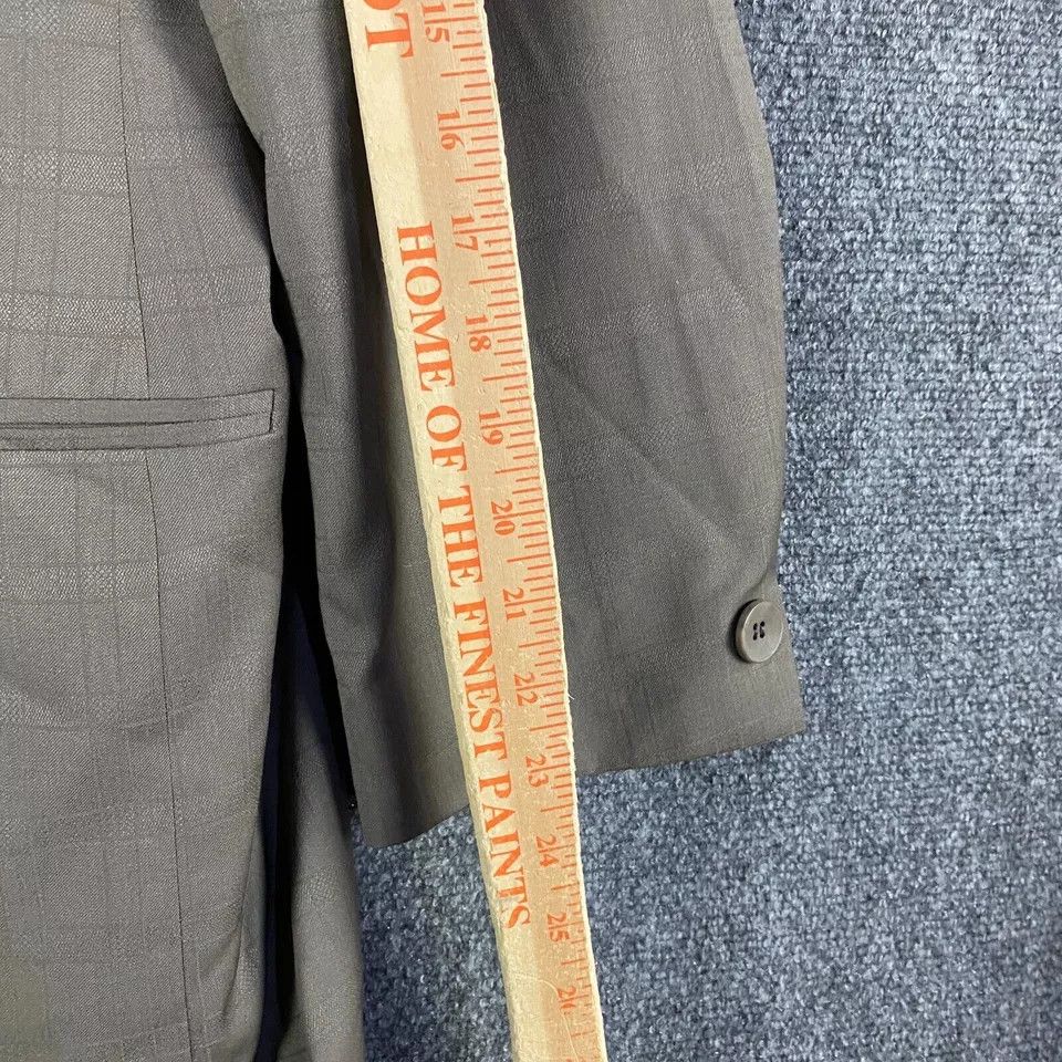 Fubu Fubu Collection Blazer Men's Size 44R Jacket Suit Wool Size 44R - 4 Thumbnail