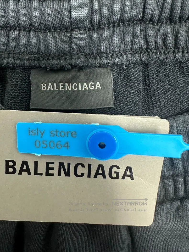Balenciaga Balenciaga size S Solid Color Mid-Rise Straight Loose Fit Size US 27 - 4 Thumbnail