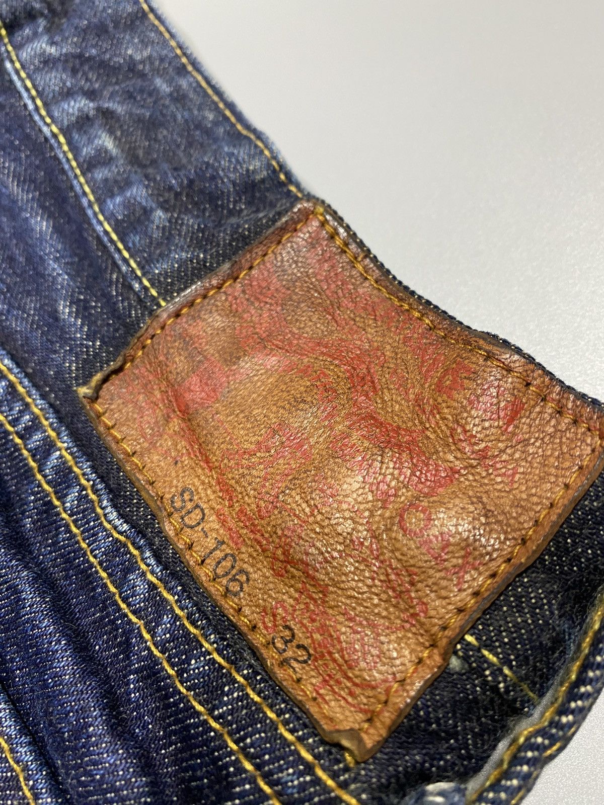 Studio D'Artisan SD-106 Selvedge Jeans Size US 30 / EU 46 - 10 Thumbnail