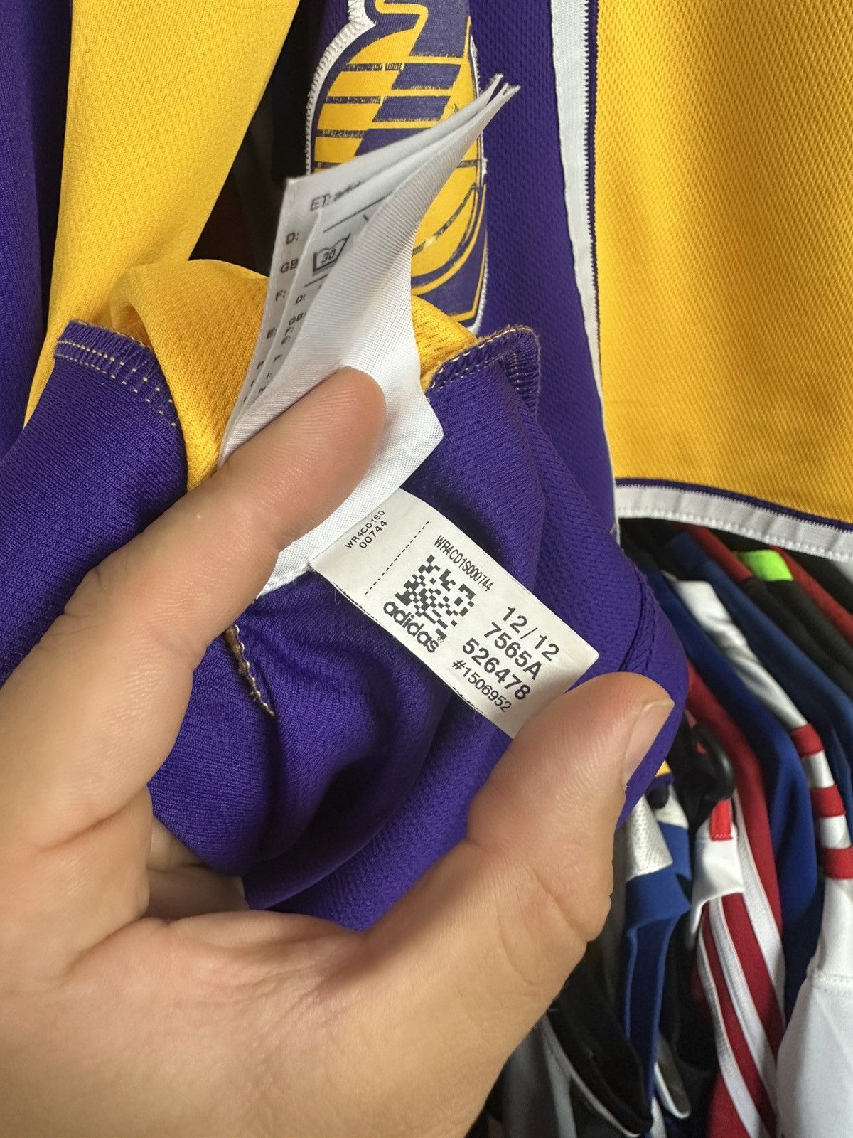 Adidas × NBA Los Angeles Lakers Kobe Bryant NBA Basketball Jersey Adidas Size US S / EU 44-46 / 1 - 7 Thumbnail