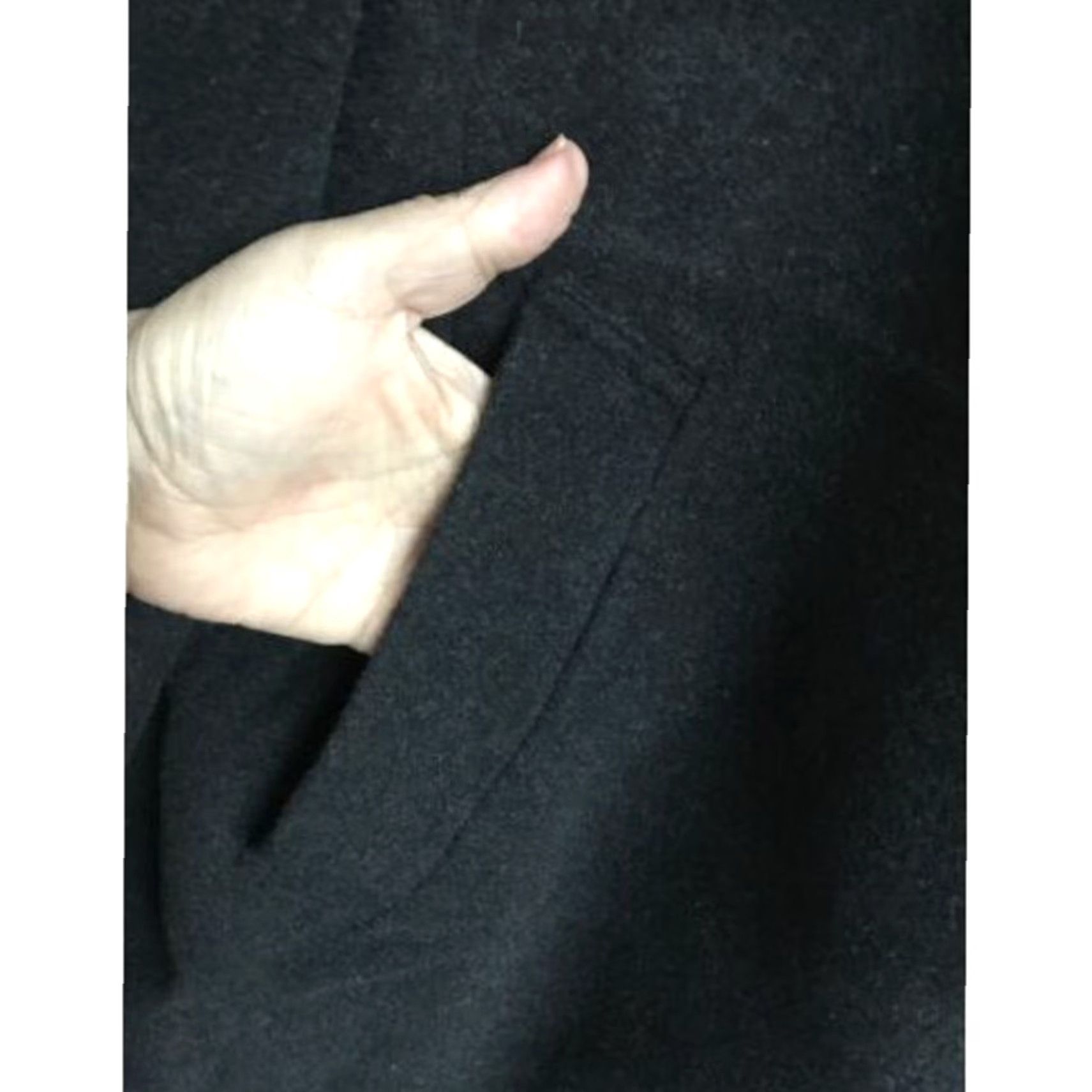 Calvin Klein Calvin Klein Wool Cashmere Overcoat 3 Button Lined 25x42 Pockets Wool Gray 3XL Men Big & Tall Coat Size US XXL / EU 58 / 5 - 2 Thumbnail