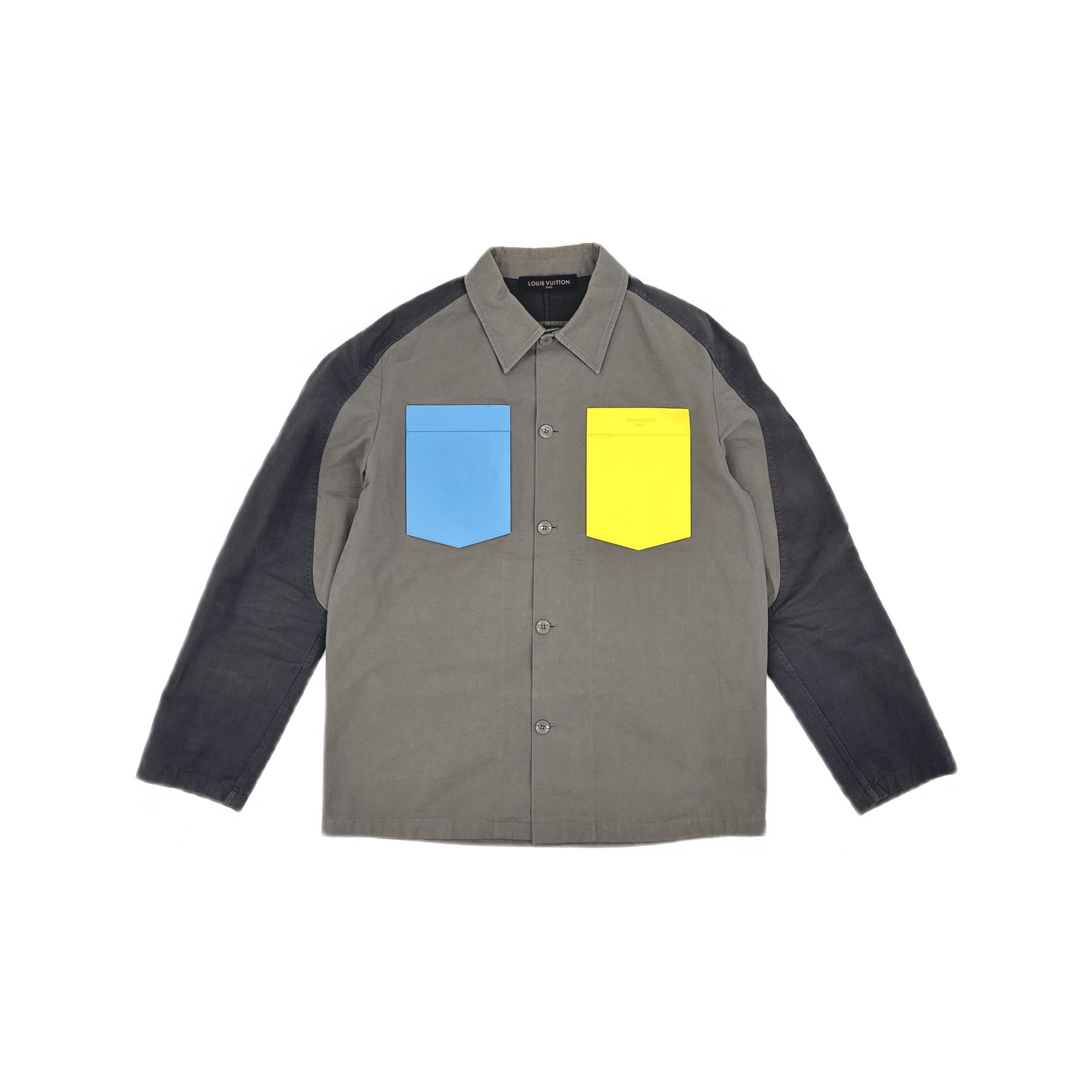 Louis Vuitton Louis Vuitton Colorblock Shirt Jacket Size M Size US M / EU 48-50 / 2 - 1 Thumbnail
