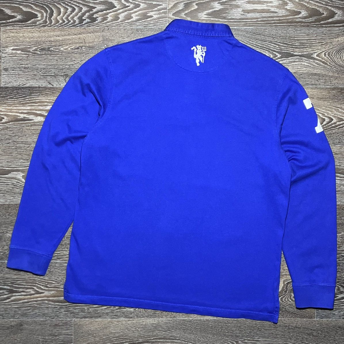 Nike MANCHESTER UNITED #7 Embroidered Logo Rugby Shirt
