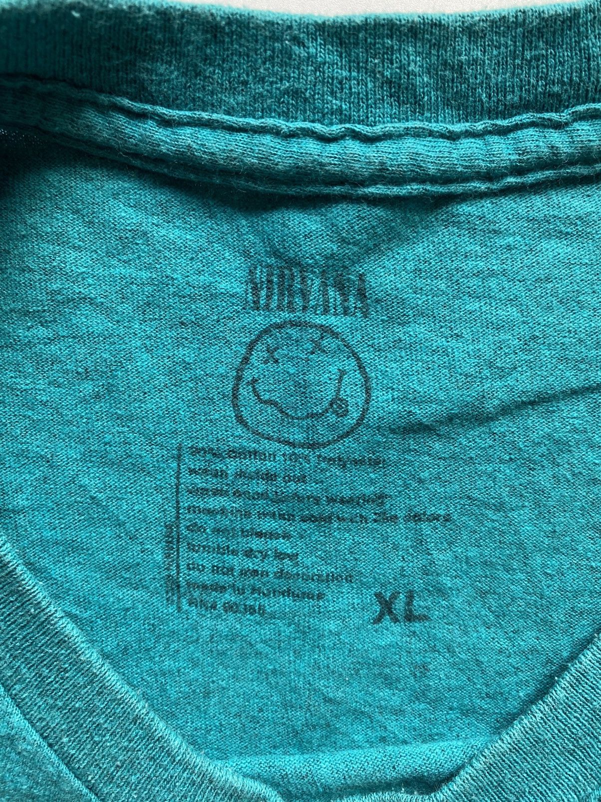 Band Tees NIRVANA Size US XL / EU 56 / 4 - 3 Thumbnail