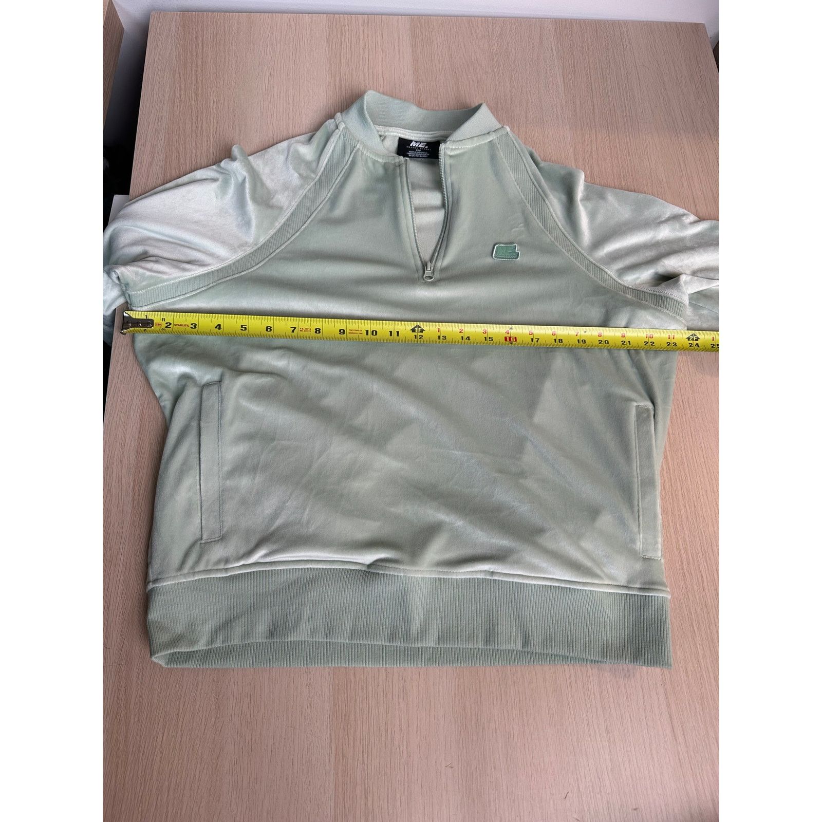 Foot Locker Melody Ehsani Mint Quarter Zip Velour Fleece - Size S Size S / US 4 / IT 40 - 6 Thumbnail
