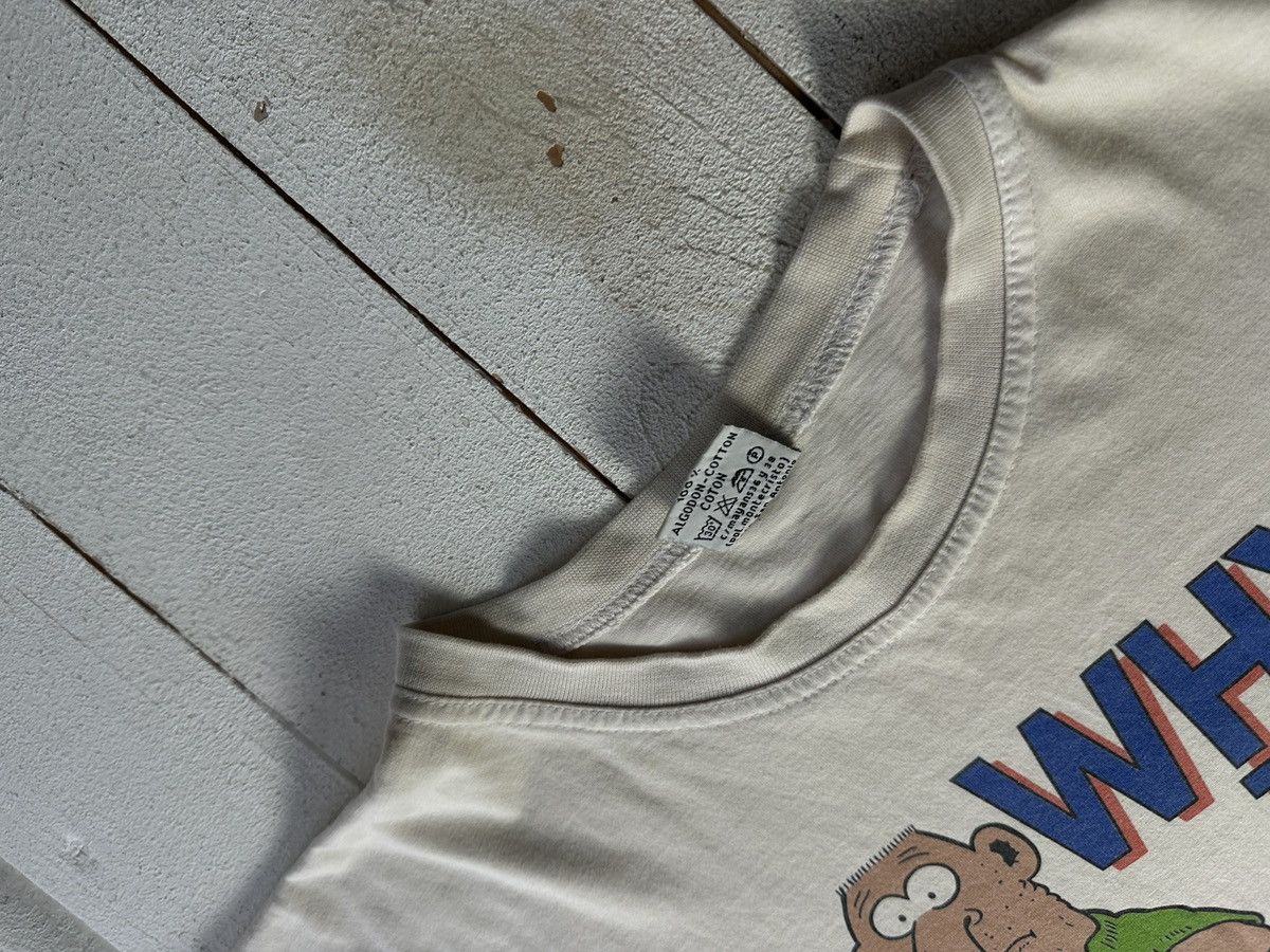 Vintage HUMOR 🚨 WHY I CAN’T WEAR SHORTS BIG LOGO BOXY VNTG TEE Size US L / EU 52-54 / 3 - 4 Thumbnail