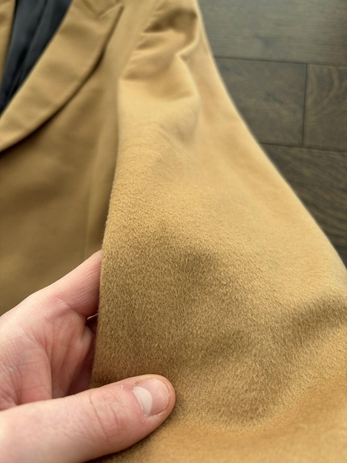Paul Smith Paul Smith Cashmere Camel Overcoat Size US M / EU 48-50 / 2 - 2 Thumbnail