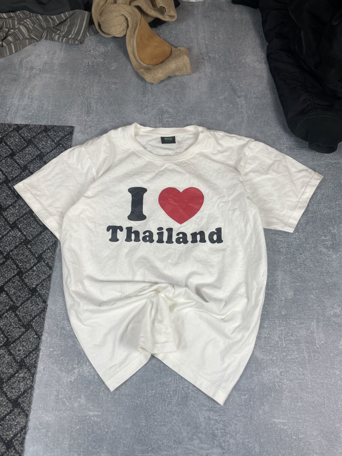 City Streets I ❤️ Thailand tee / I love Thailand T-shirt humor streetwear Size US L / EU 52-54 / 3 - 2 Thumbnail