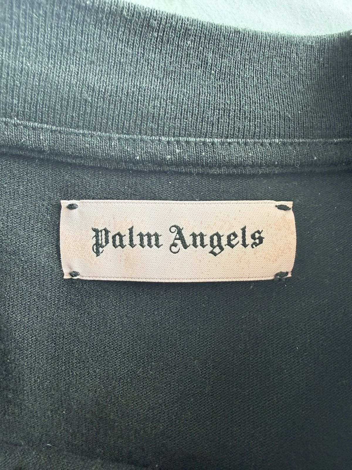 Palm Angels Palm Angels Black T Shirt All Over Print XL Size US XL / EU 56 / 4 - 7 Thumbnail