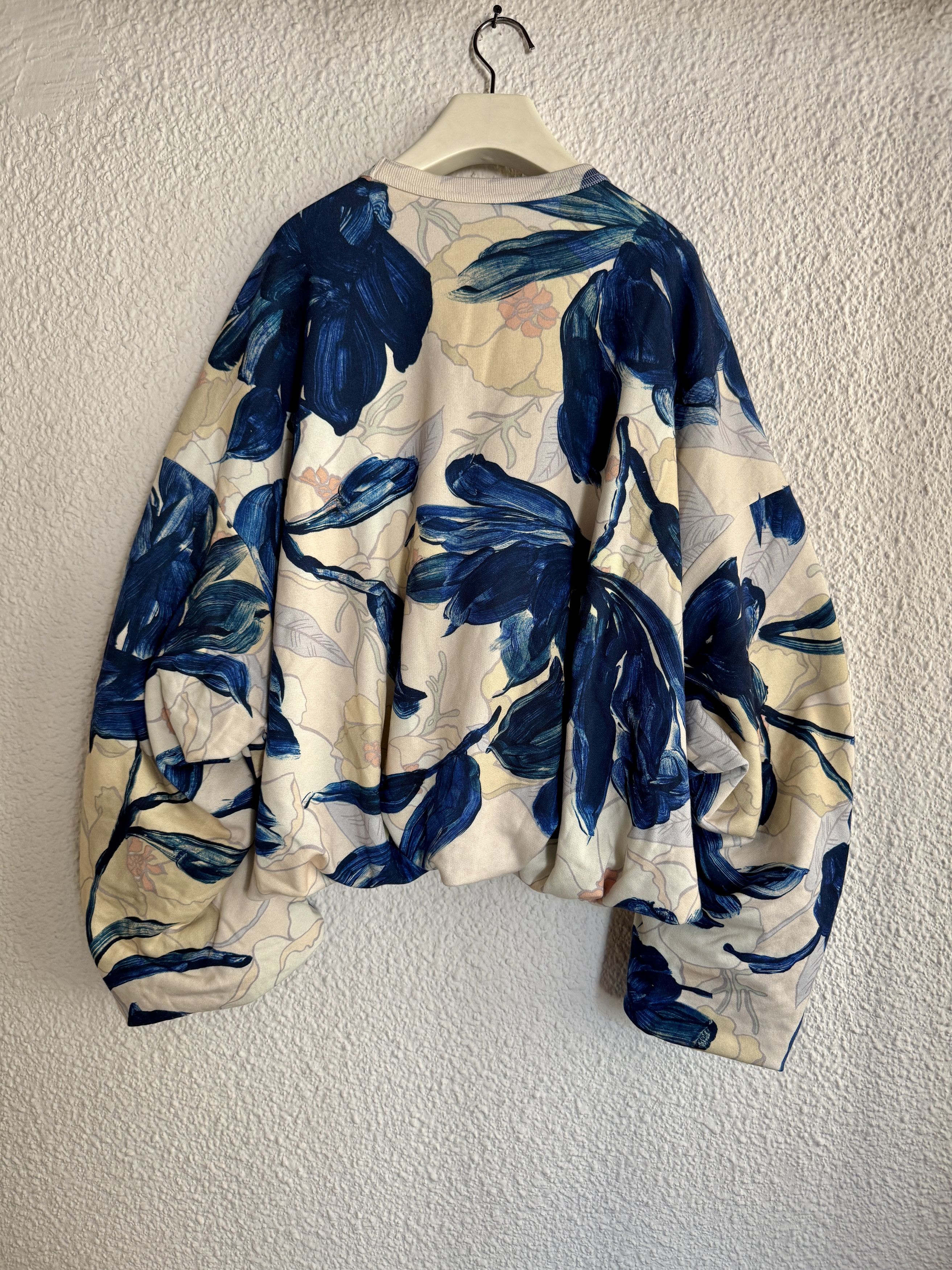 Dries Van Noten Dries Van Noten Hannett Floral Bubble Sweater Size XS / US 0-2 / IT 36-38 - 2 Thumbnail