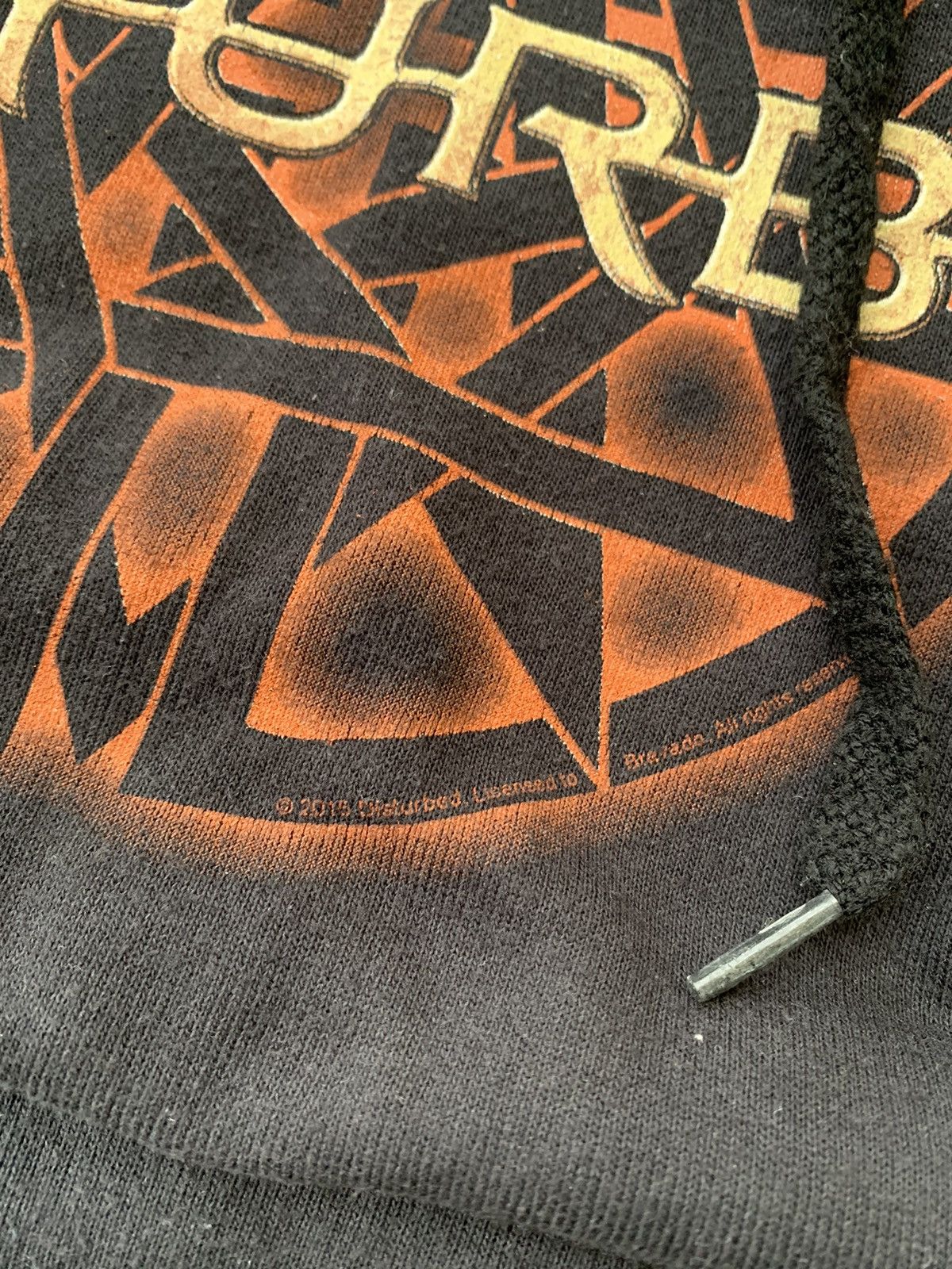 Band Tees Vintage Y2K Disturbed Bravado Band Black Japan Hoodie Size US L / EU 52-54 / 3 - 4 Thumbnail