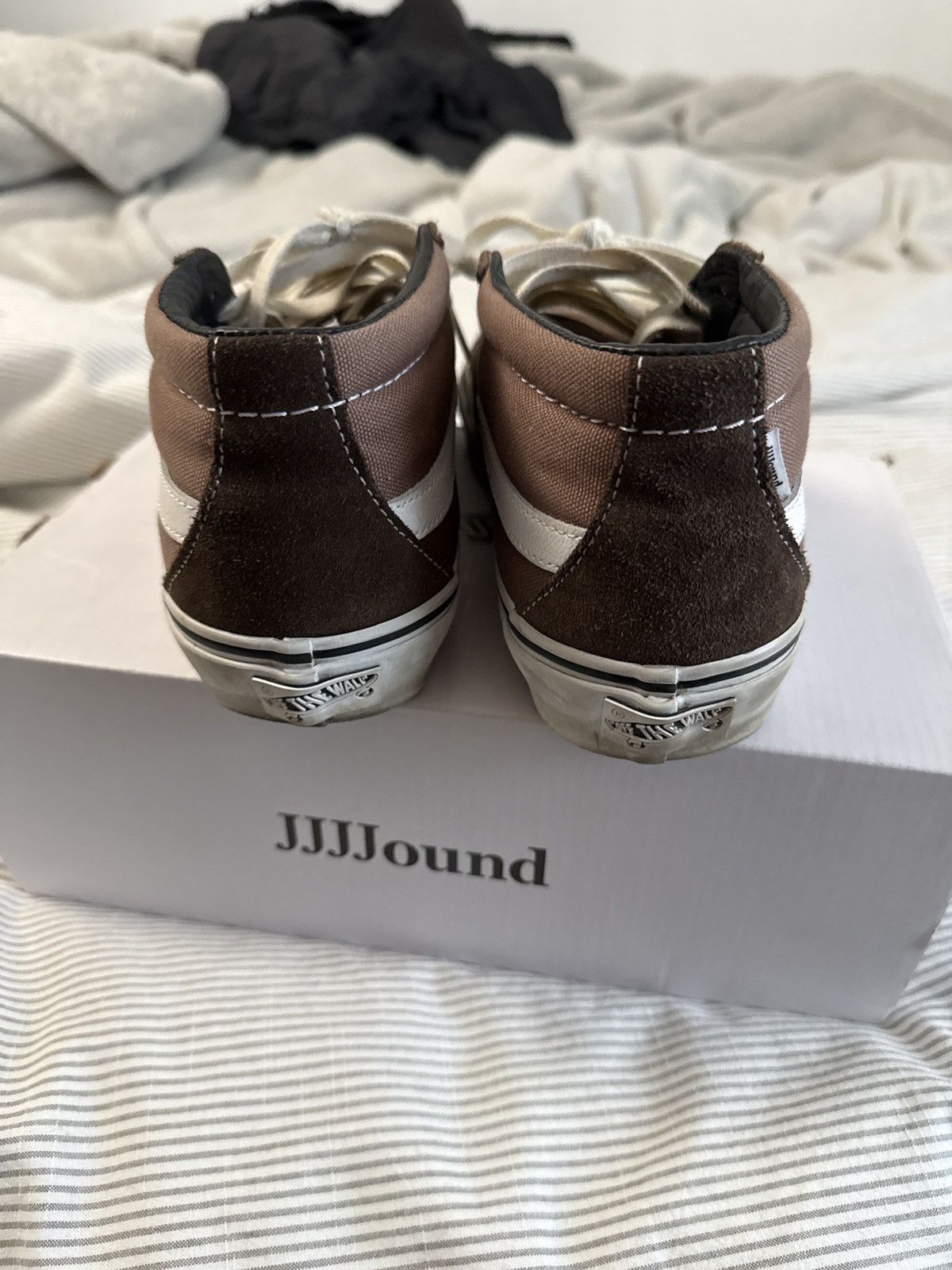 JJJJound × Vans JJJJound Vans Vault Sk8-Mid LX Size US 7 / EU 40 - 4 Thumbnail