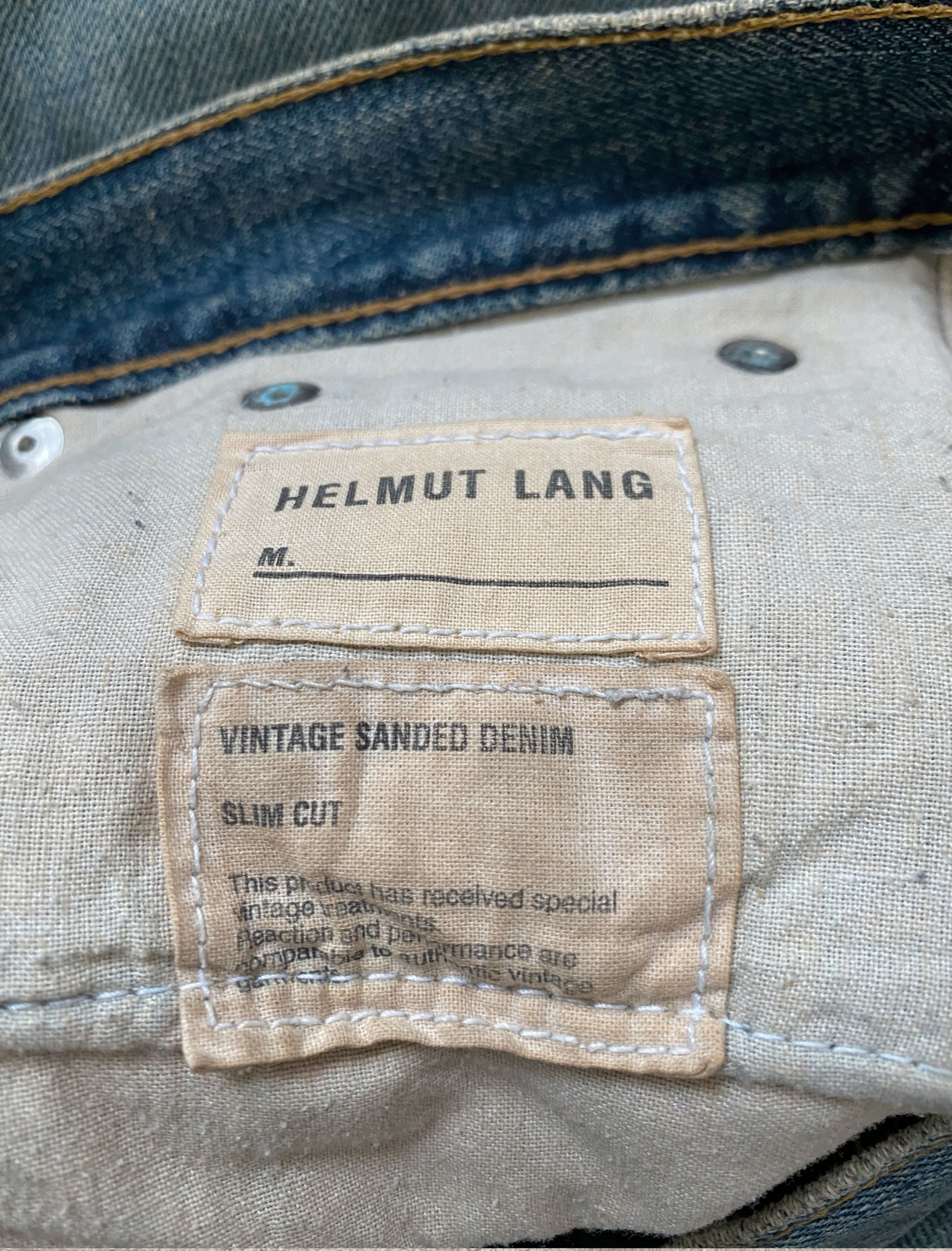 Helmut Lang Vintage Sand Slim Jeans Helmut Lang Era Size US 30 / EU 46 - 3 Thumbnail