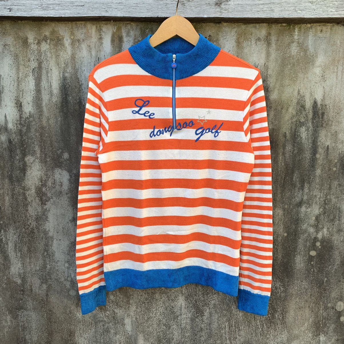 Japanese Brand VINTAGE STRIPED HALFZIP KNIT SWEATER HYSTERIC STYLE Size M / US 6-8 / IT 42-44 - 1 Thumbnail