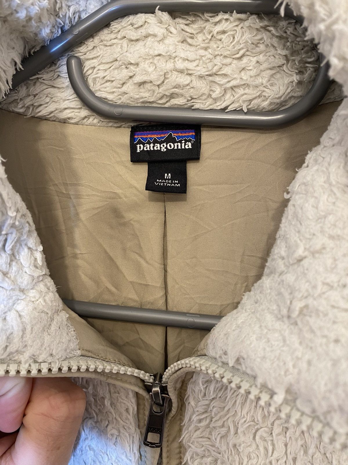 Patagonia Vintage Patagonia women’s synchilla fleece jacket white M Size M / US 6-8 / IT 42-44 - 5 Thumbnail