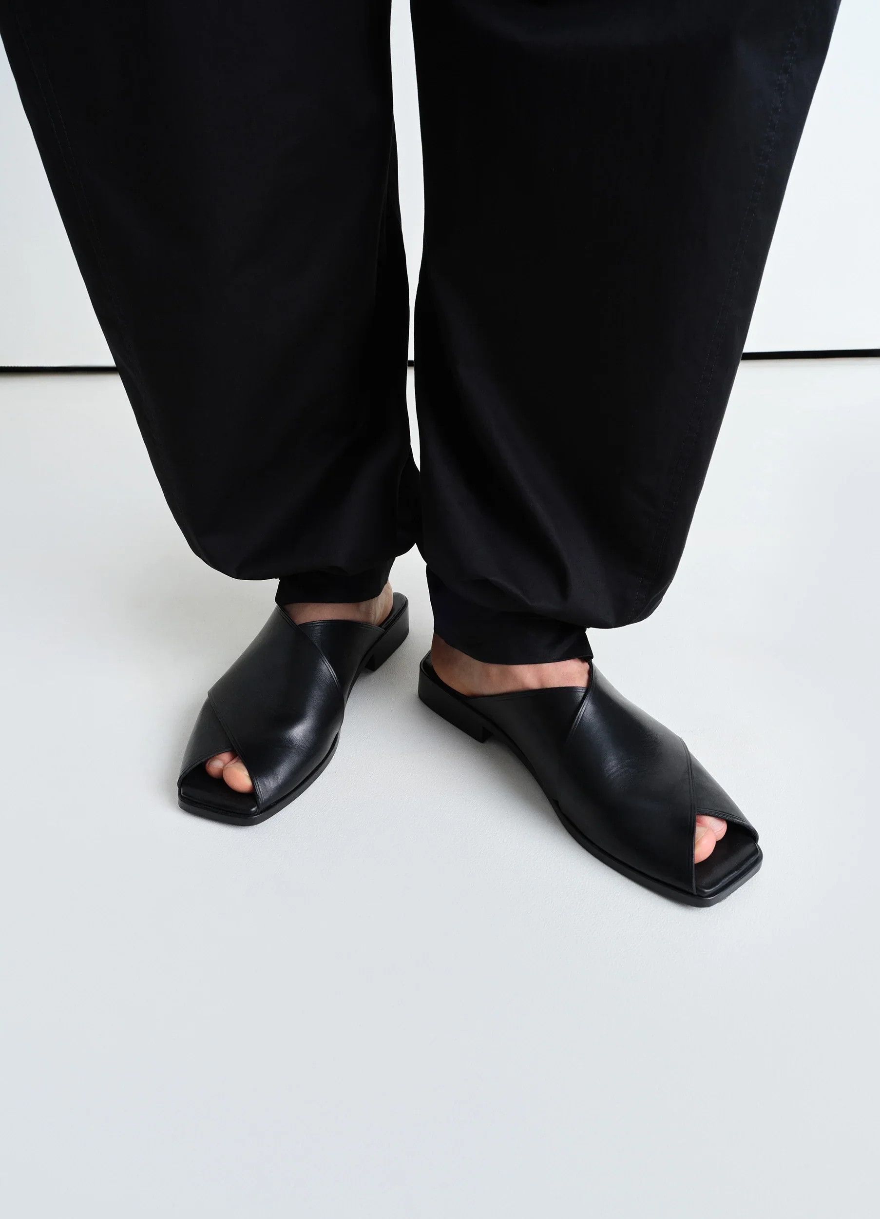 Lemaire Cross flat sandals