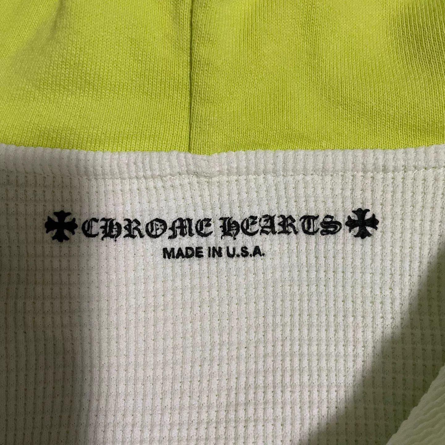 Chrome Hearts Chrome Hearts Mattyboy Graf Avocado Neon Green Zip Hoodie L Size US L / EU 52-54 / 3 - 3 Thumbnail