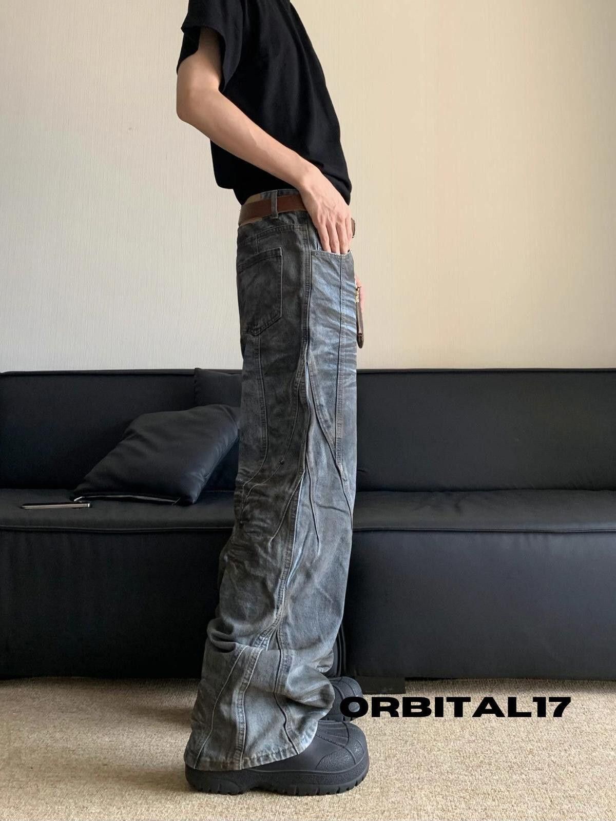 Other Baggy Wide Leg Flare Denim Jeans Size US 29 - 5 Thumbnail