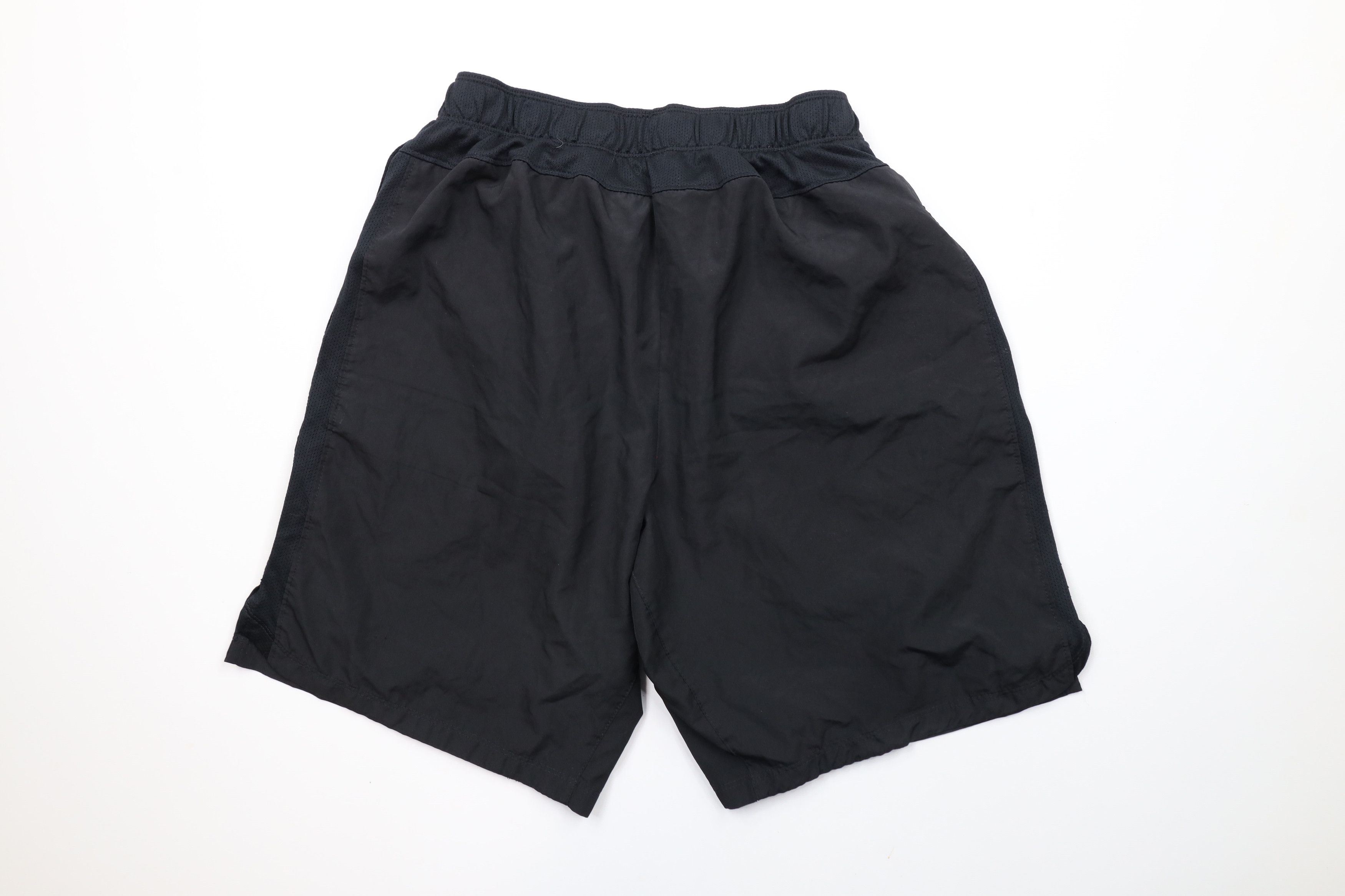 Nike × Vintage Vintage Nike Scott Reflective Swoosh Lined Shorts Black Size US 32 / EU 48 - 8 Thumbnail