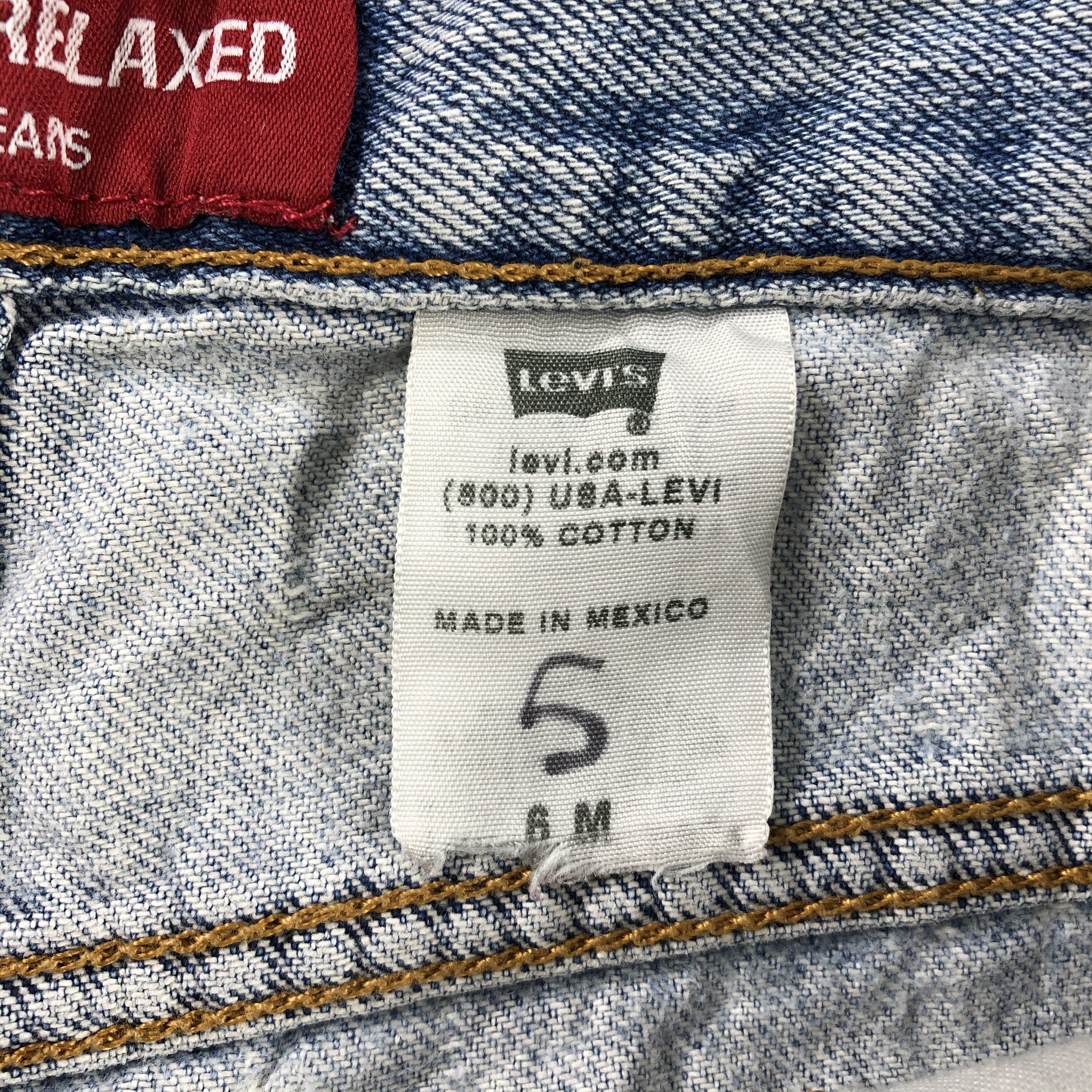 Levi's Vintage Levi's 550 Jeans Distressed Denim KJ884 Size US 29 - 15 Thumbnail