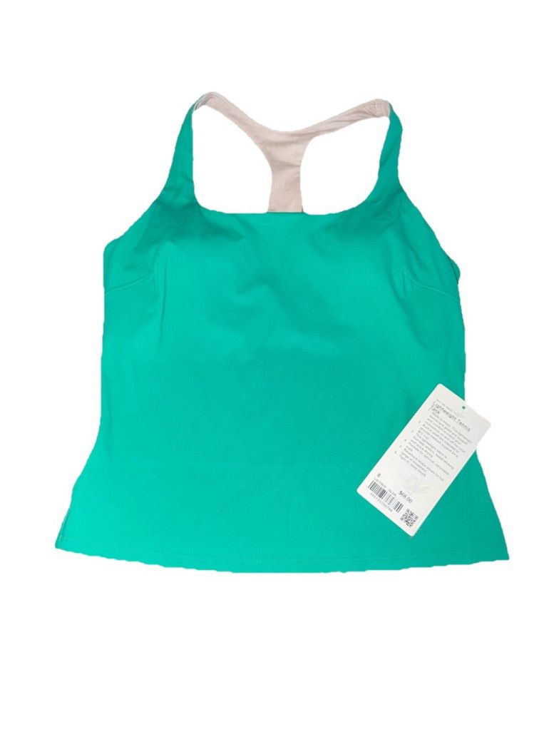 Lululemon LULULEMON LIGHTWEIGHT TENNIS TANK MALDIVES GREEN SIZE 8 NWT Size M / US 6-8 / IT 42-44 - 1 Thumbnail