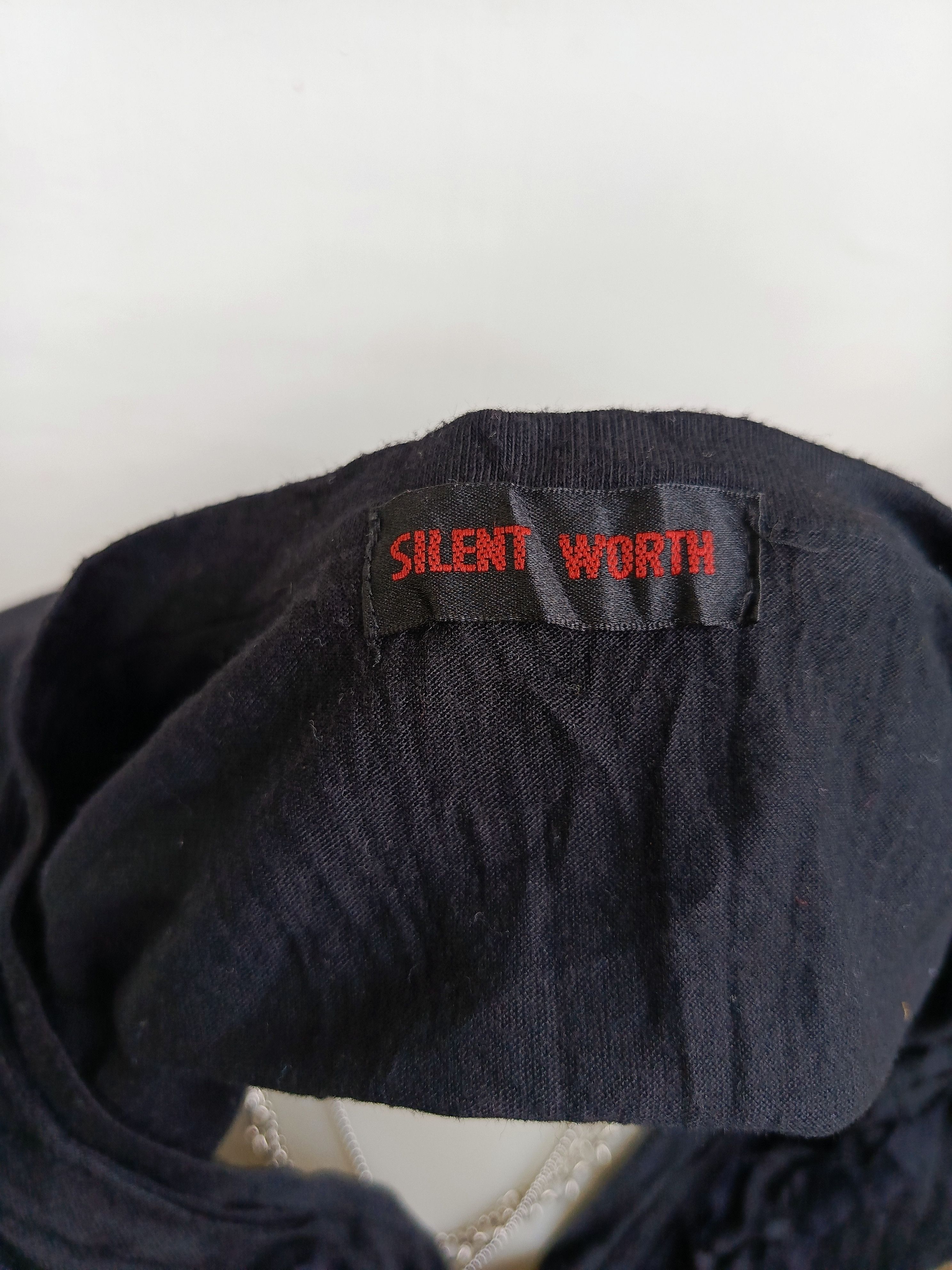 Japanese Brand Silent Worth Ruffle Cardigan Black Button Up Size M / US 6-8 / IT 42-44 - 6 Thumbnail
