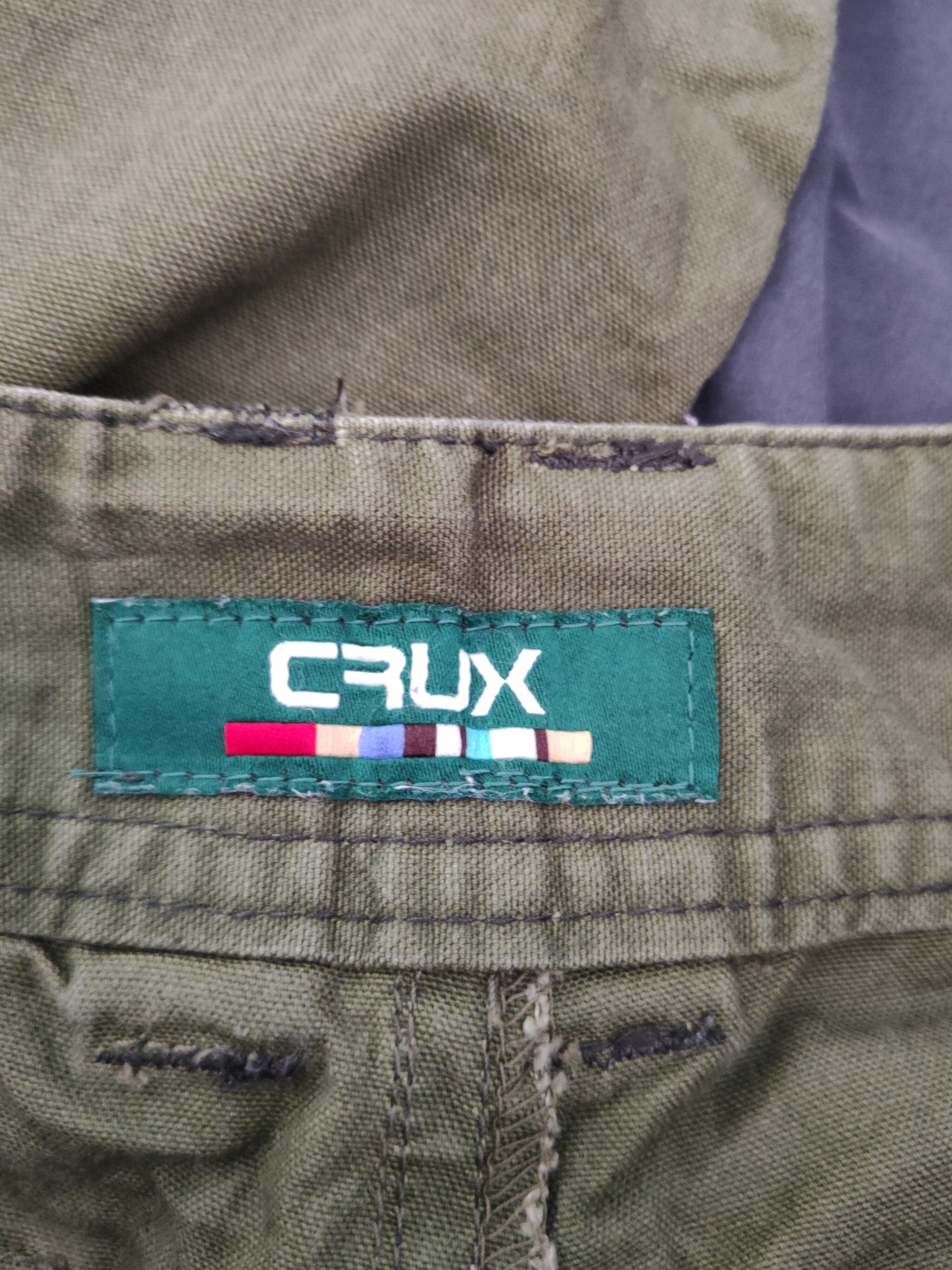 Japanese Brand DLL Crux Green Multipocket Tactical Cargo Pants #194 Size 27" / US 4 / IT 40 - 15 Thumbnail