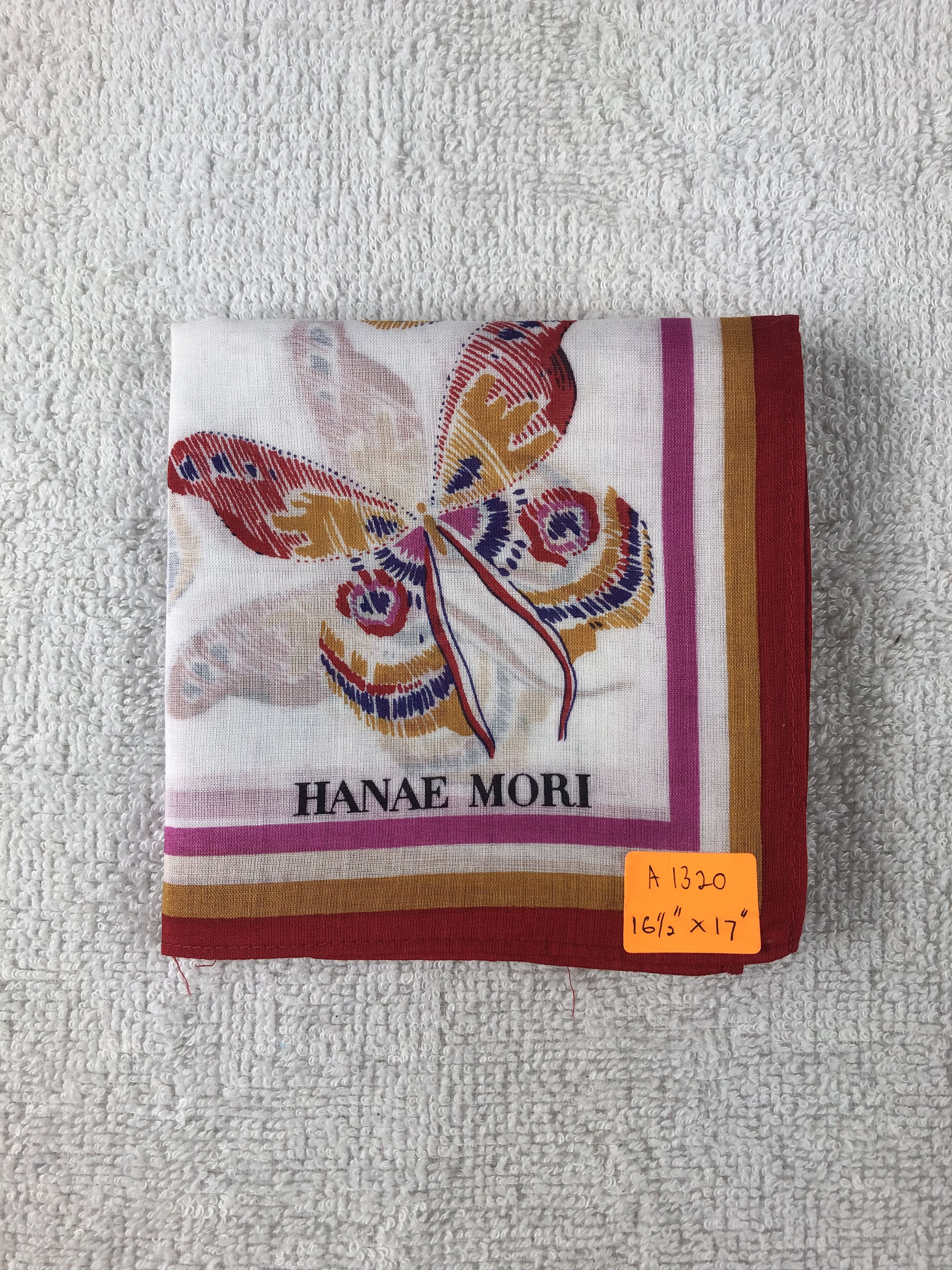 Hanae Mori × Japanese Brand × Vintage Hanae Mori Handkerchief / Bandana / Neckerchief Size ONE SIZE - 7 Thumbnail