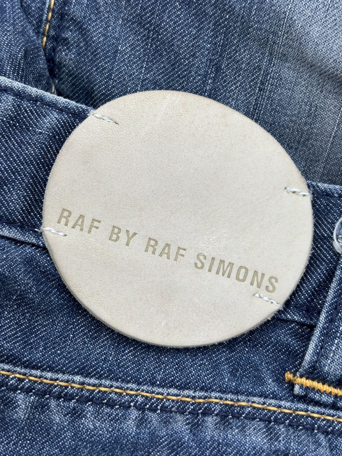 Raf Simons RAF Raw Indigo Denim Jeans Size US 29 - 4 Thumbnail
