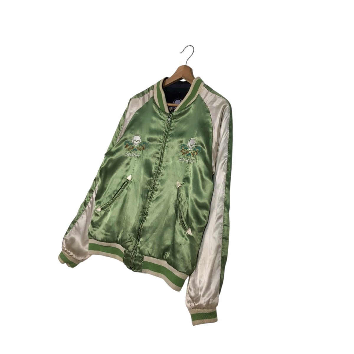 Japanese Brand 🔥VINTAGE REVERSIBLE SOUVENIER JACKET SUKAJAN TOYO ENTERPRISE Size US M / EU 48-50 / 2 - 4 Thumbnail