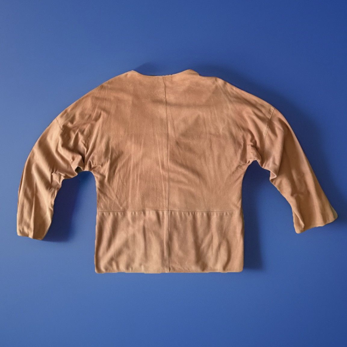 Calvin Klein CALVIN KLEIN Vintage 70s Pink Suede Top M 6 8 Boho 60s Size M / US 6-8 / IT 42-44 - 9 Thumbnail
