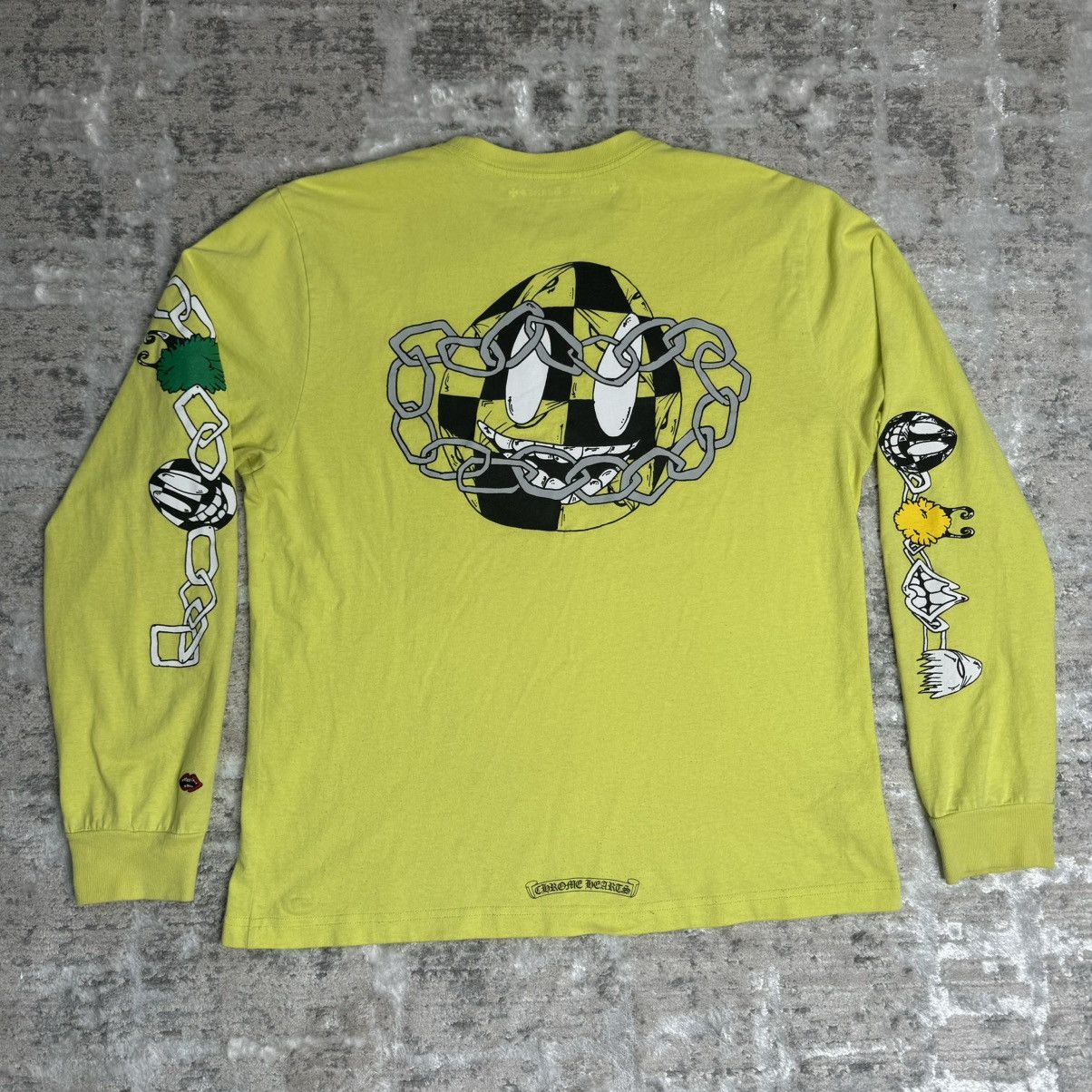 Chrome Hearts Chrome hearts Matty Boy Link and Build long sleeve tee Size US L / EU 52-54 / 3 - 1 Thumbnail