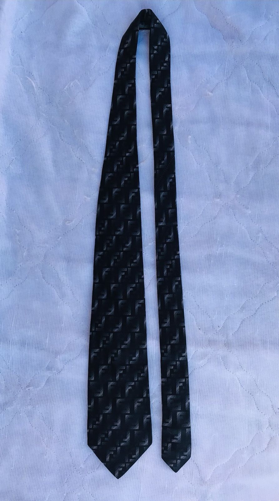 Fendi Fendi Cravatte full Monogram vintage Silk Tie Size ONE SIZE - 2 Thumbnail