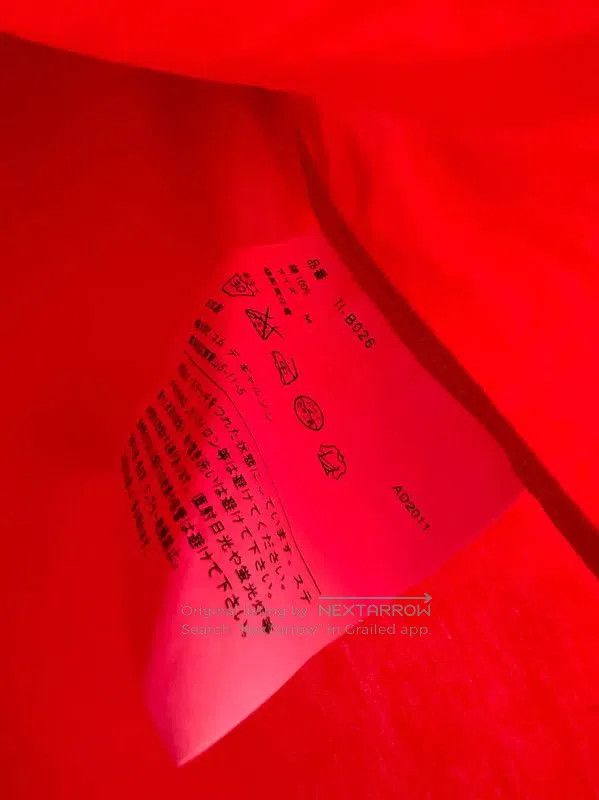Comme des Garcons Comme des Garçons Red Cotton T-Shirt for Women . Size M / US 6-8 / IT 42-44 - 5 Thumbnail