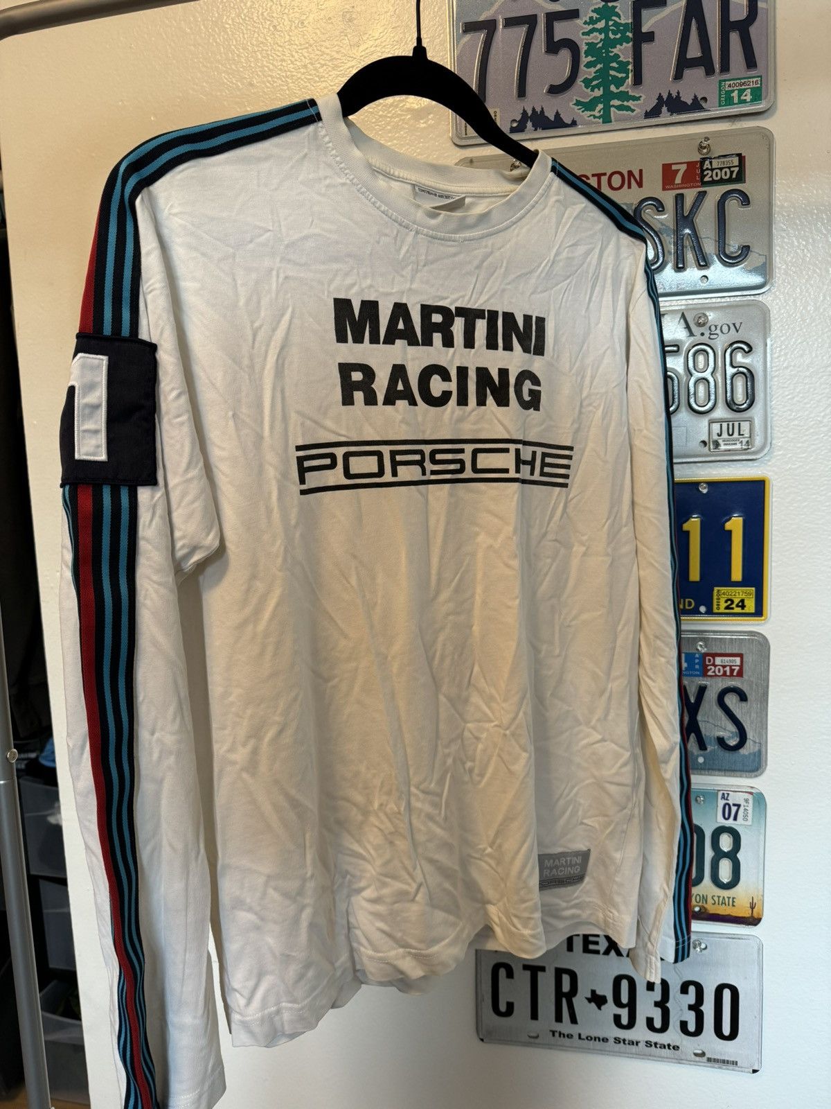 Porsche Design Porsche Martini long sleeve t shirt Size US M / EU 48-50 / 2 - 2 Thumbnail
