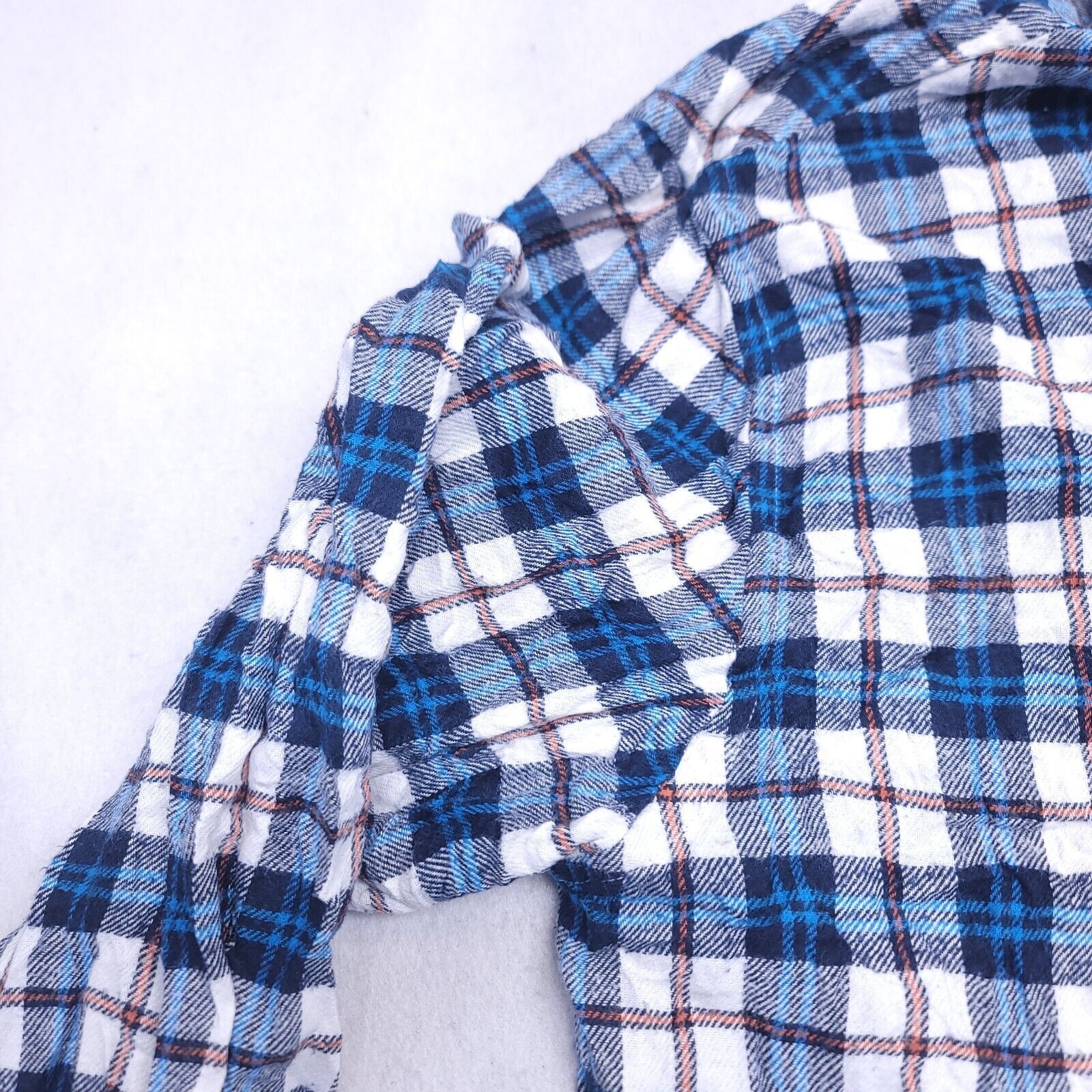 Croft & Barrow Croft & Barrow Tartan Flannel Shirt Mens Size Medium M Blue Size US M / EU 48-50 / 2 - 4 Thumbnail