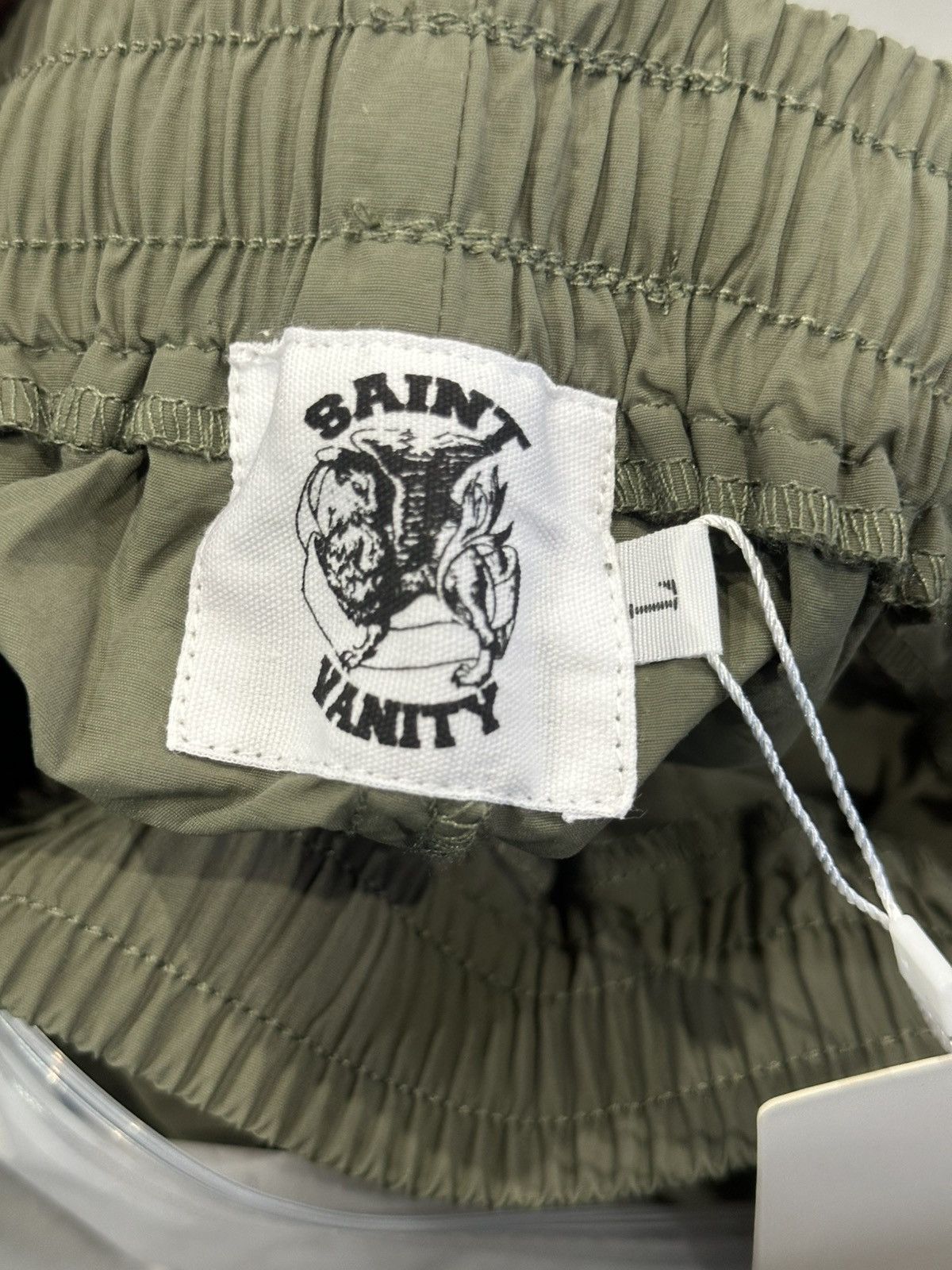 Saint Vanity Saint vanity army green nylon pants Large Size US 36 / EU 52 - 2 Thumbnail