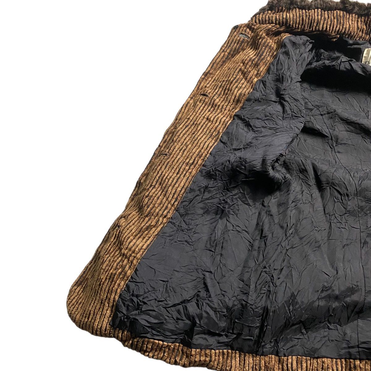 In The Attic Urban Collection Stripe Fur Button Up Sherpa Jacket Size US S / EU 44-46 / 1 - 5 Thumbnail