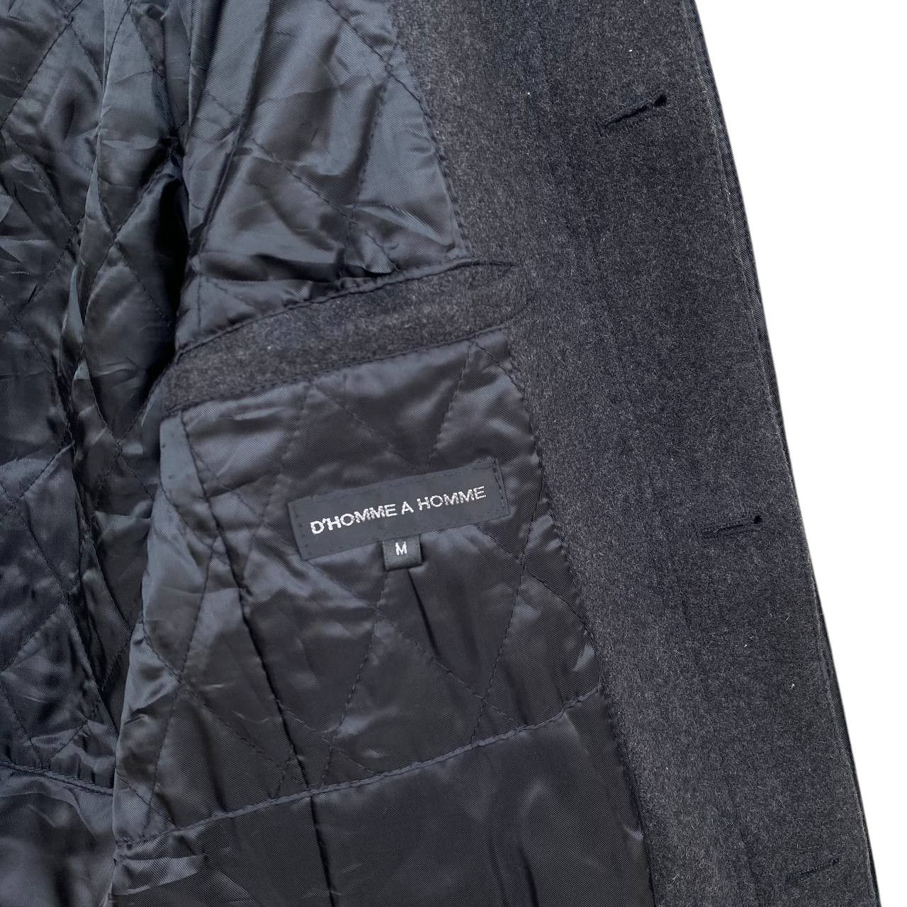Armoire D'Homme Vintage D'Homme A Homme Wool Overcoat Quilted Lining Size US M / EU 48-50 / 2 - 9 Thumbnail