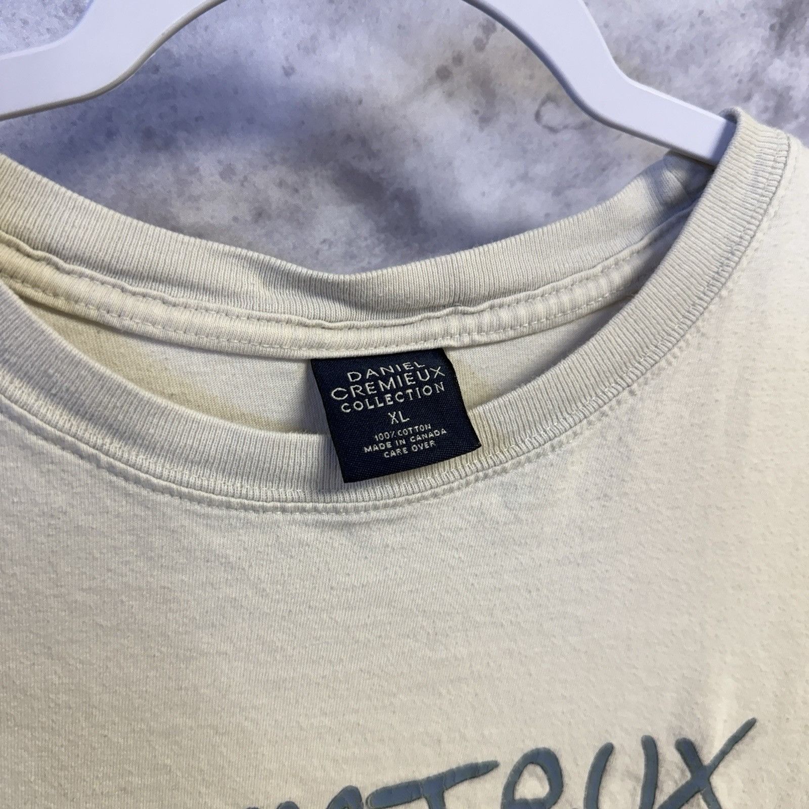 Daniel Cremieux Vintage Daniel Cremieux T Shirt Mens XL White Y2K Size US XL / EU 56 / 4 - 4 Thumbnail