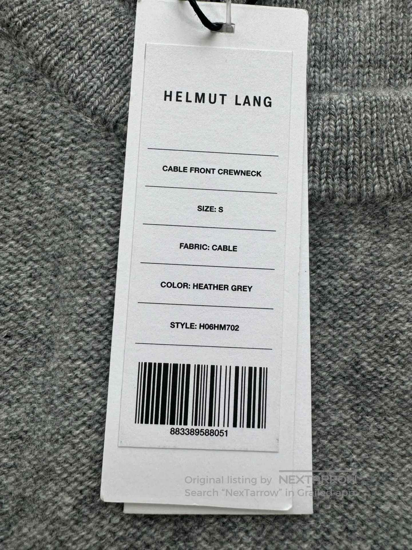 Helmut Lang HELMUT LANG Lace-Up Cashmere Sweater| Size S / US 4 / IT 40 - 4 Thumbnail