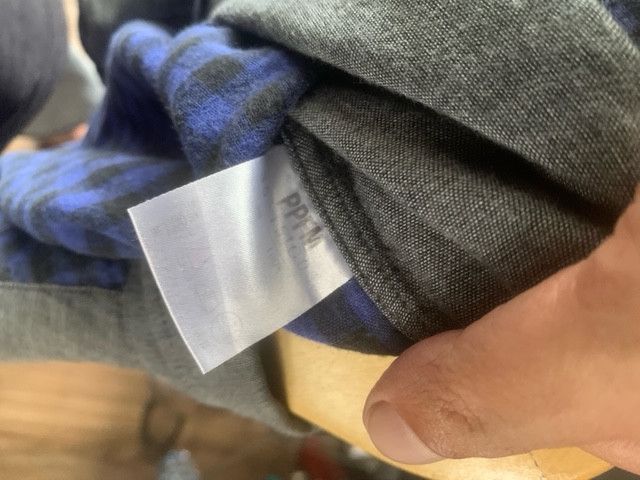 Japanese Brand × PPFM PPFM plaid shirt Size US S / EU 44-46 / 1 - 4 Thumbnail