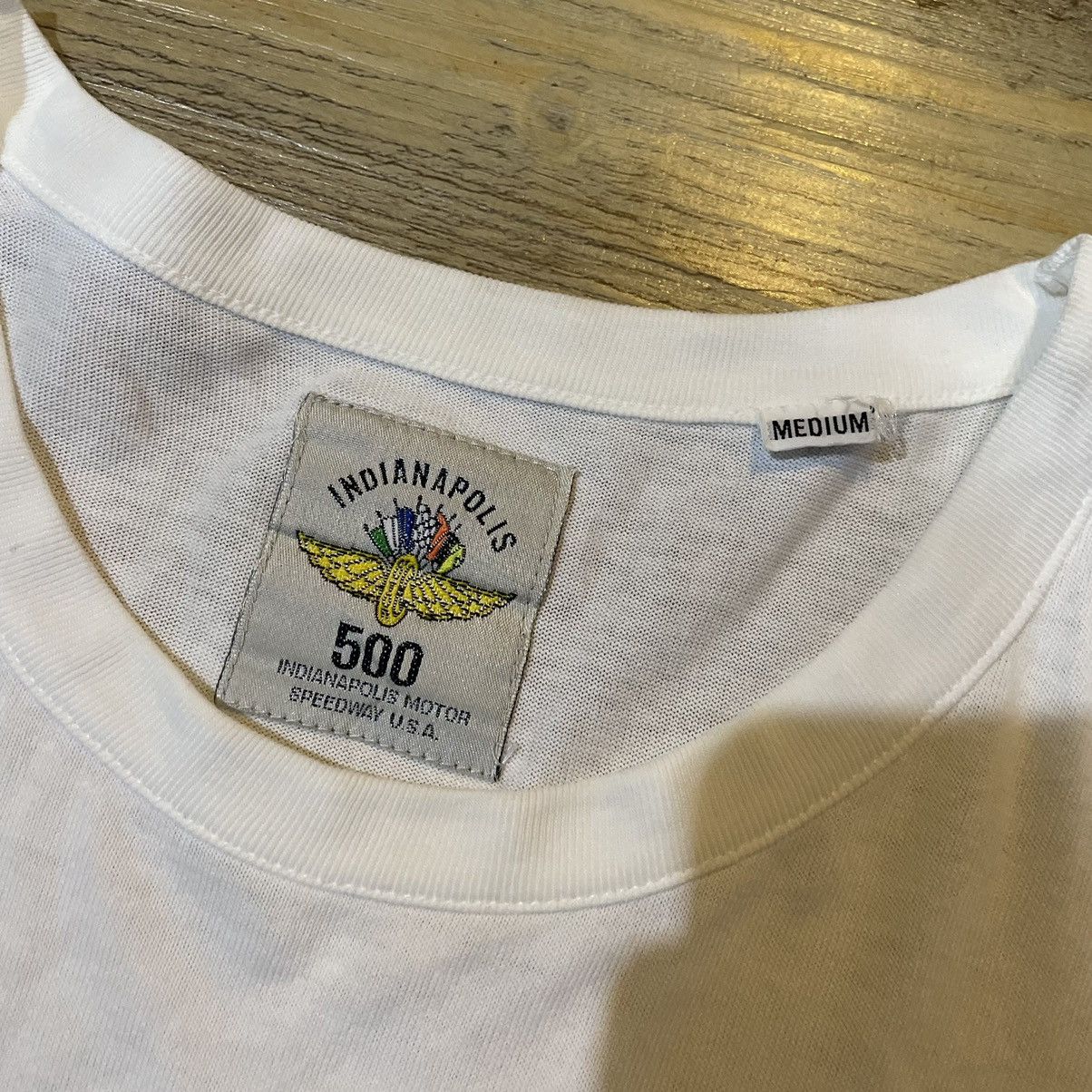 Vintage Vintage Indianapolis 500 tee Size US M / EU 48-50 / 2 - 2 Thumbnail