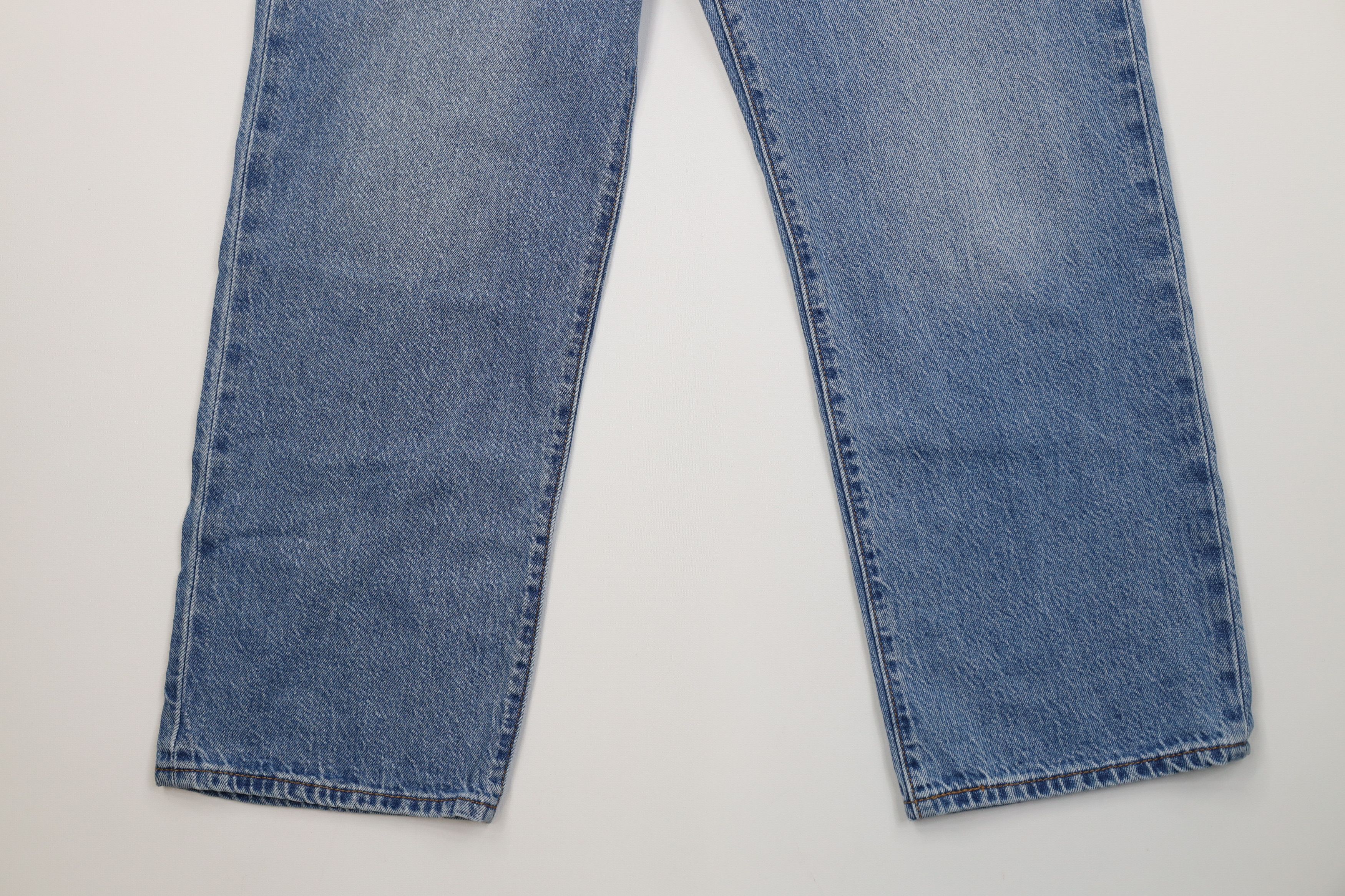 Levi's Vintage Y2K Levis Premium Fly Rib Cage Straight Ankle Jeans Size 28" / US 6 / IT 42 - 4 Thumbnail