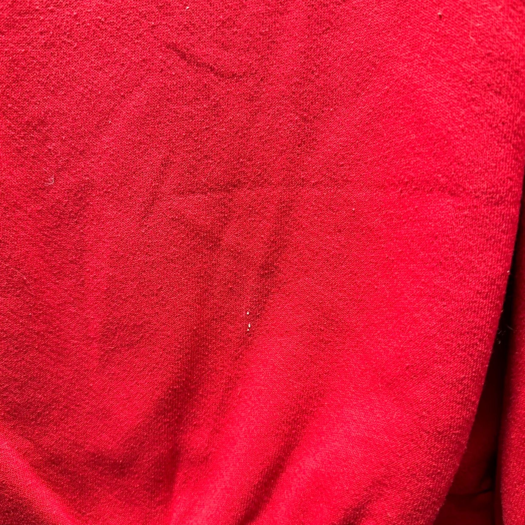 Lee VINTAGE Lee Sweatshirt Mens 2XL Red USA Salvation Army Jesus Lee Sweatshirt Crew Neck Long Sleeve Fleece Cotton Polyester 90s Pullover All Seasons Size US XXL / EU 58 / 5 - 3 Thumbnail