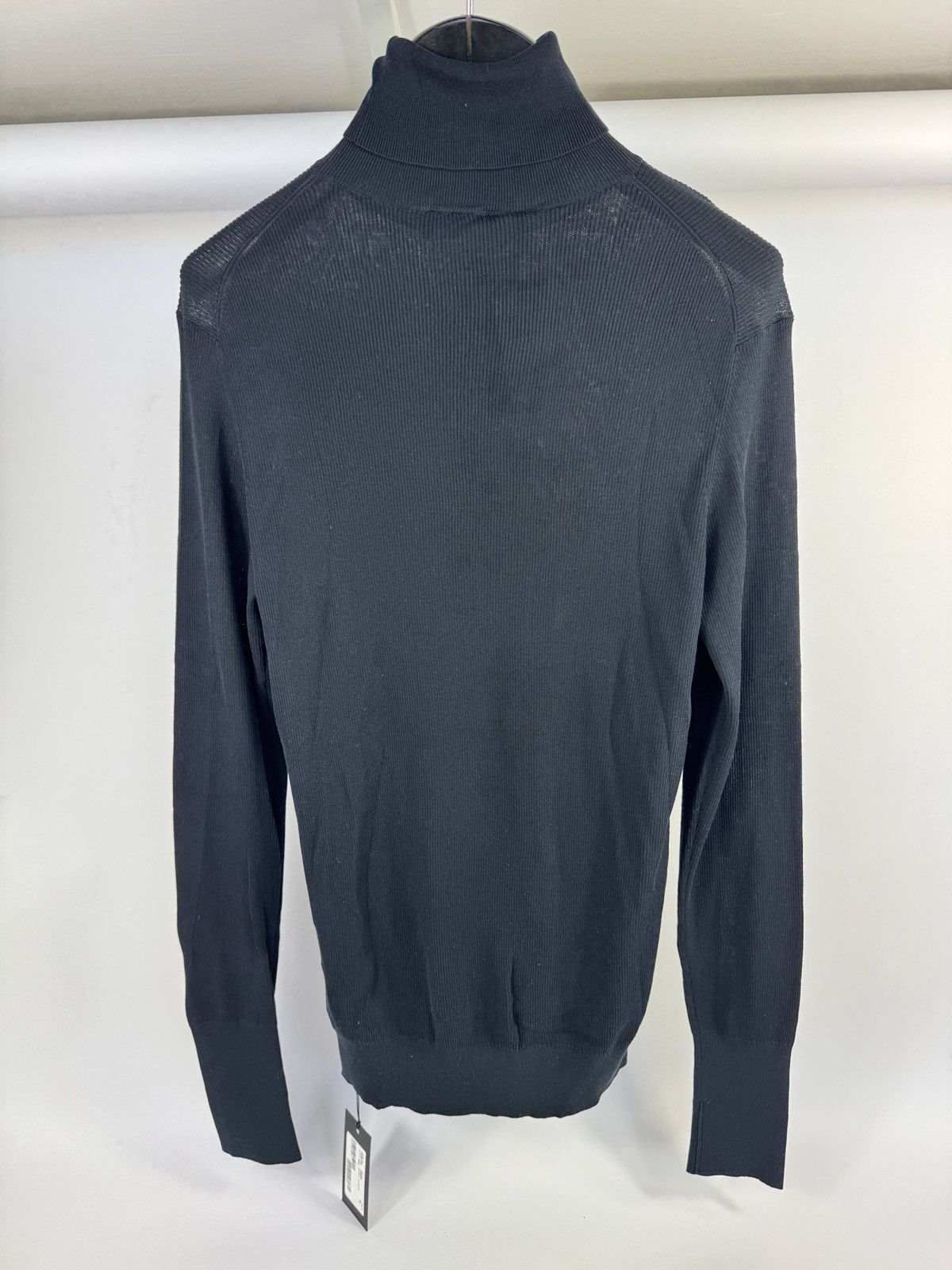 Neil Barrett SLIM FIT RIBBED TURTLE NECK TOP Size US XL / EU 56 / 4 - 2 Thumbnail