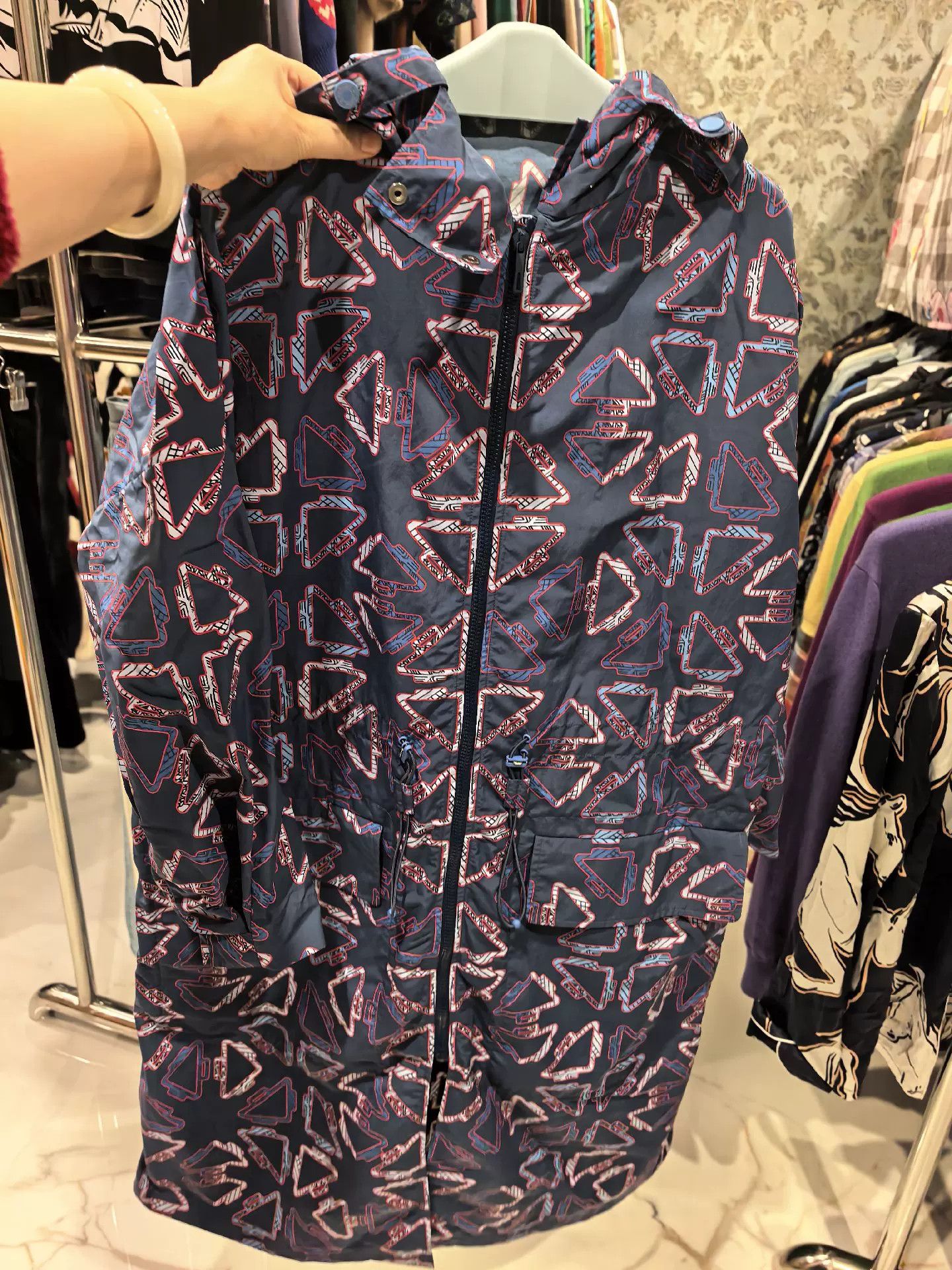 Hermes Hermes Long Windbreaker Size 38 Size US M / EU 48-50 / 2 - 1 Thumbnail