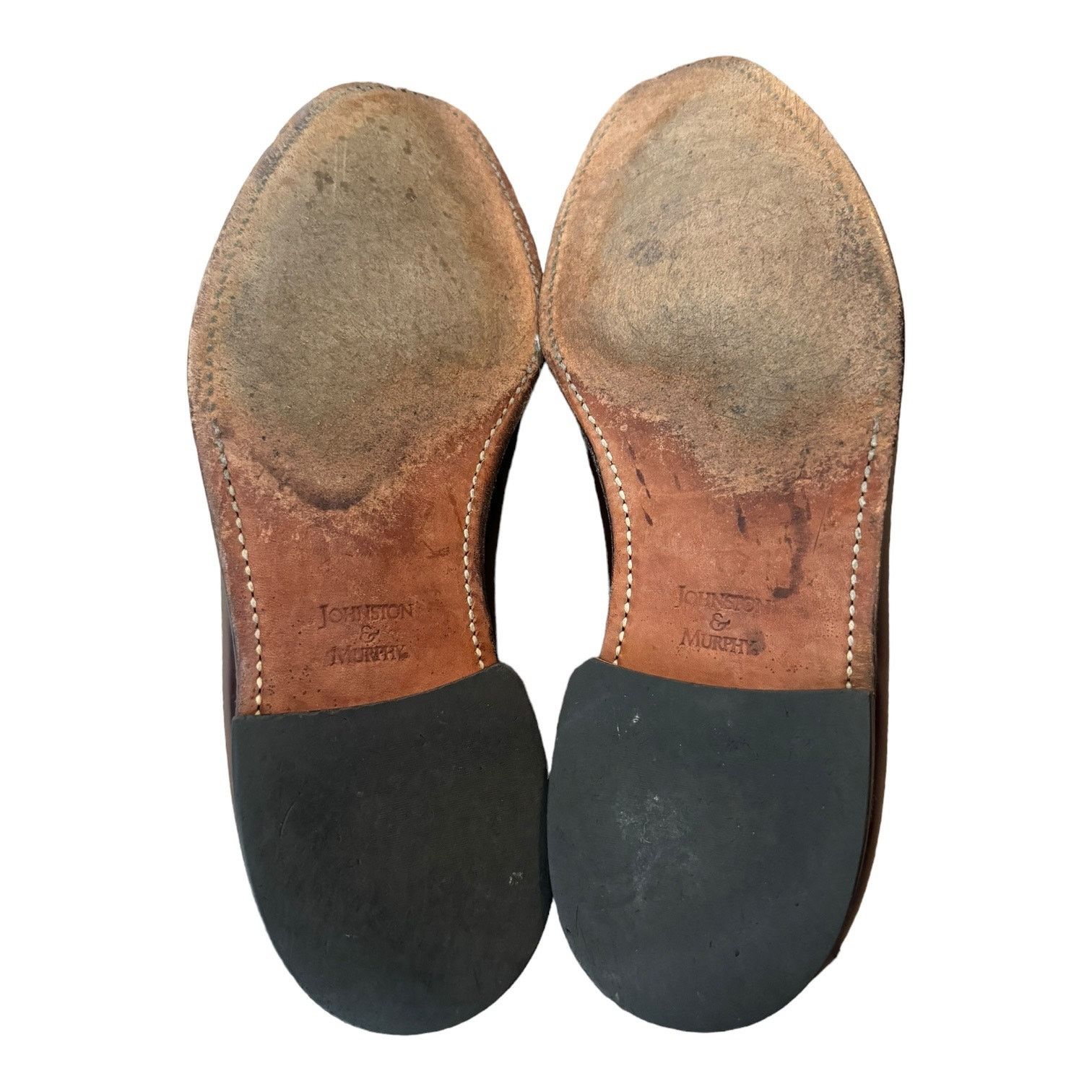 Johnston & Murphy Johnston Murphy LE Burgundy Leather Wingtip Shoes 10 Size US 10 / EU 43 - 9 Thumbnail