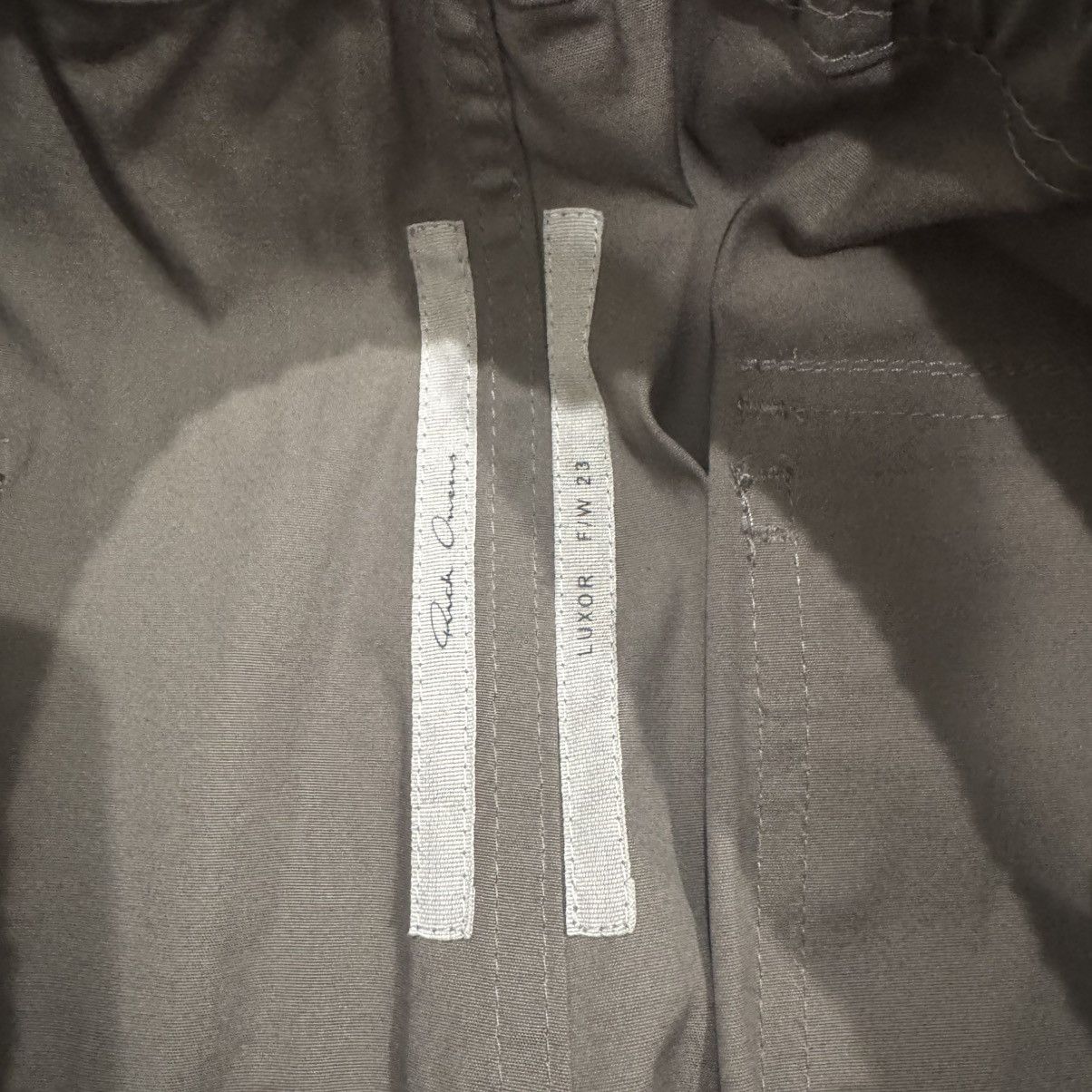 Rick Owens Rick Owens Bauhaus Cargo Drawstring Pants in Dust Size US 40 / EU 56 - 6 Thumbnail